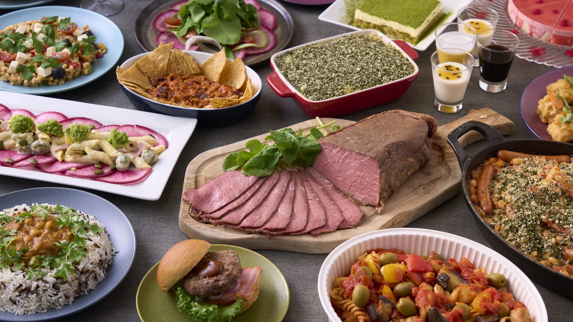 Gambar Prasmanan Makan Malam