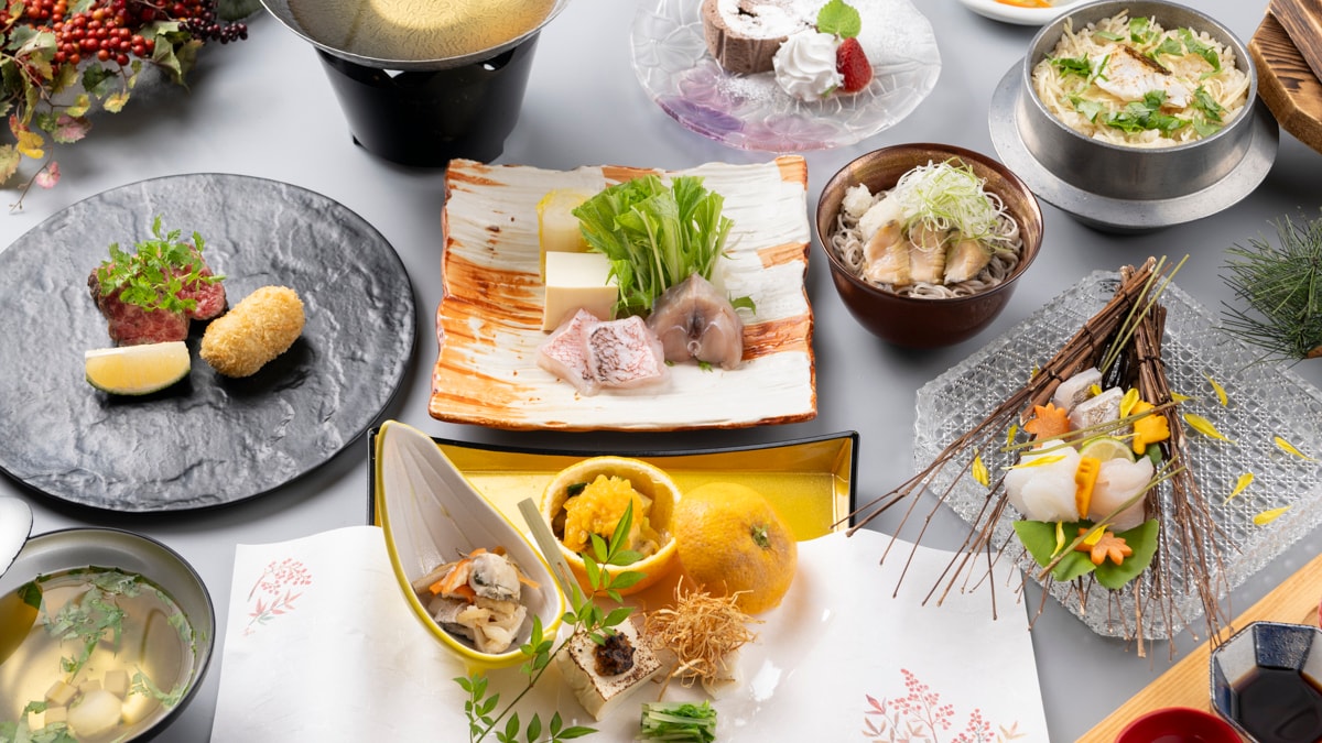 淡路岛怀石料理：2025年11月1日至2025年1月5日