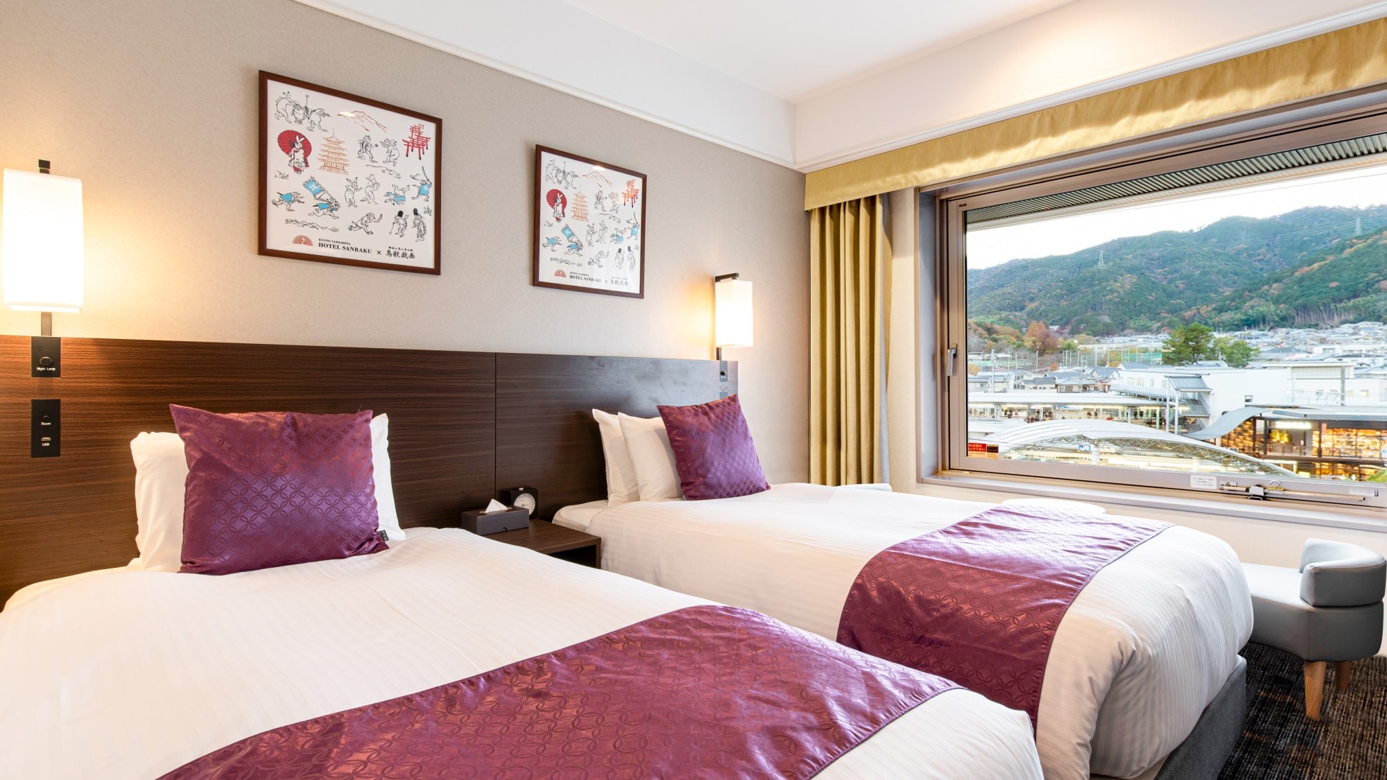 ◆Moderate Twin Room (18.6m² / 2 beds, 100cm x 195cm)