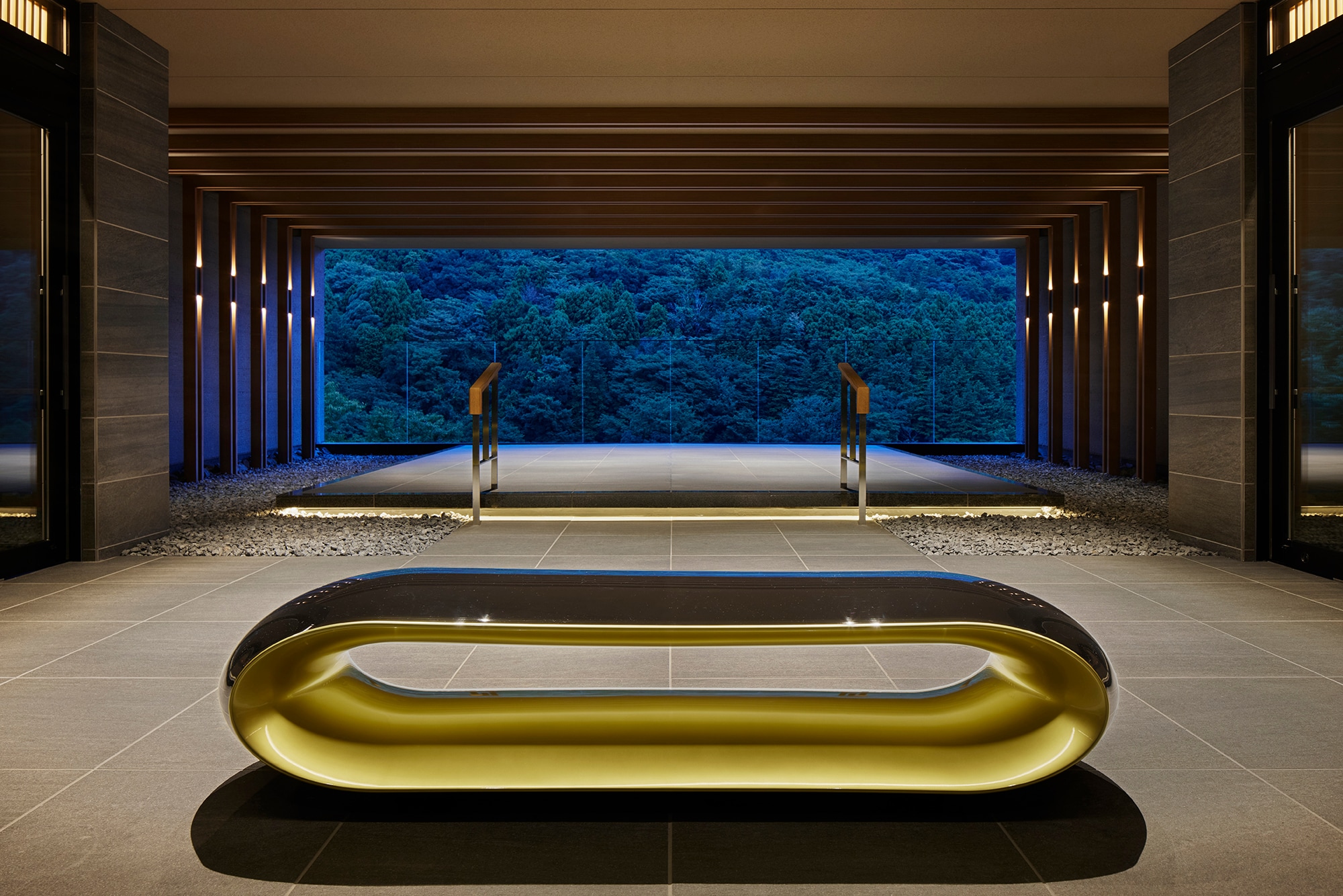 Observation terrace (night image)