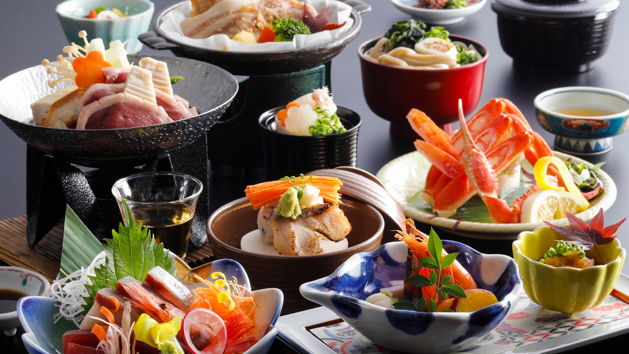 [Dinner] Kaiseki cuisine "Kenroku" *The photo is an image from October 2023 to March 2024