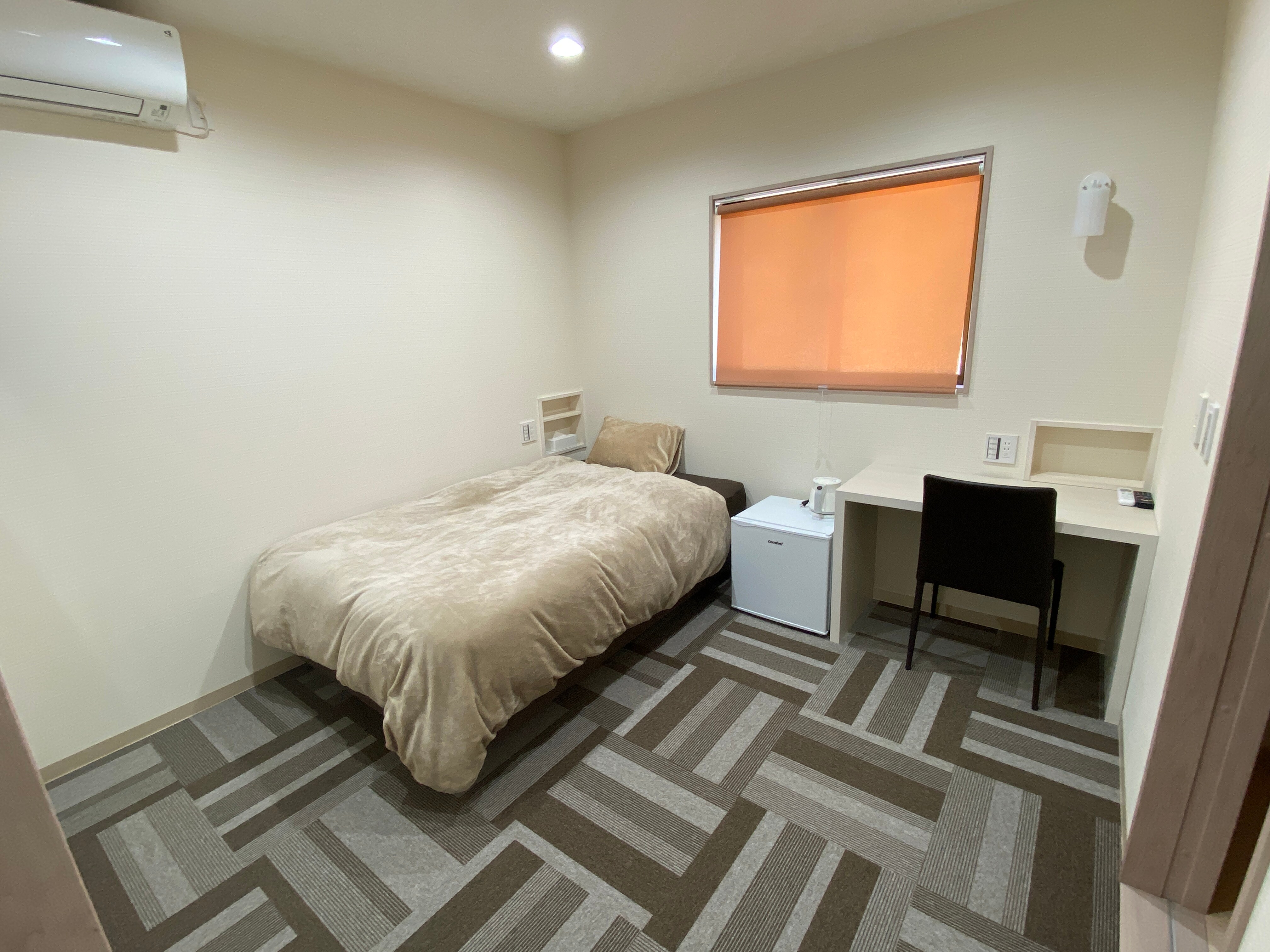 New building guest room (bedroom)