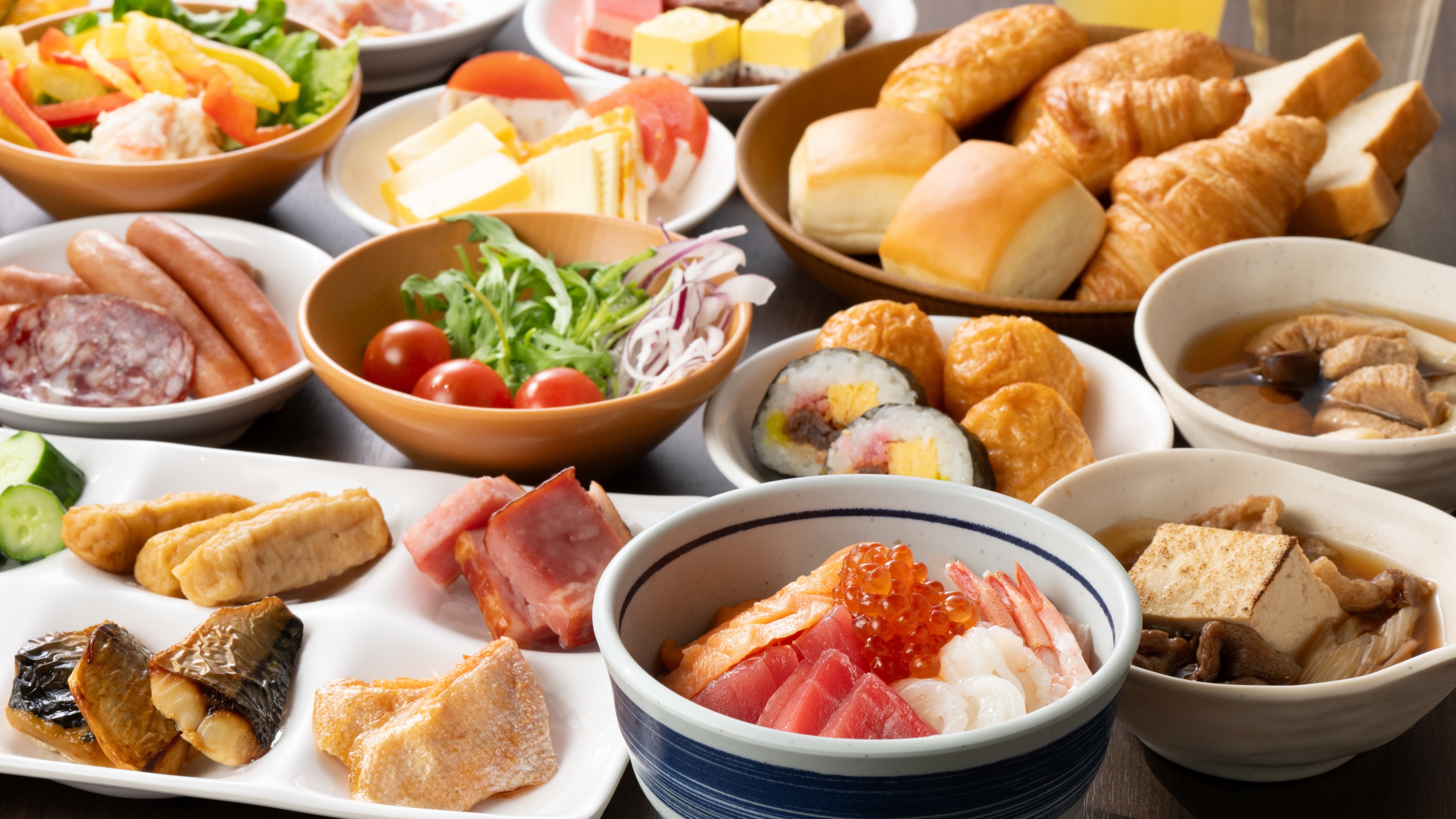 【朝食】和洋バイキング