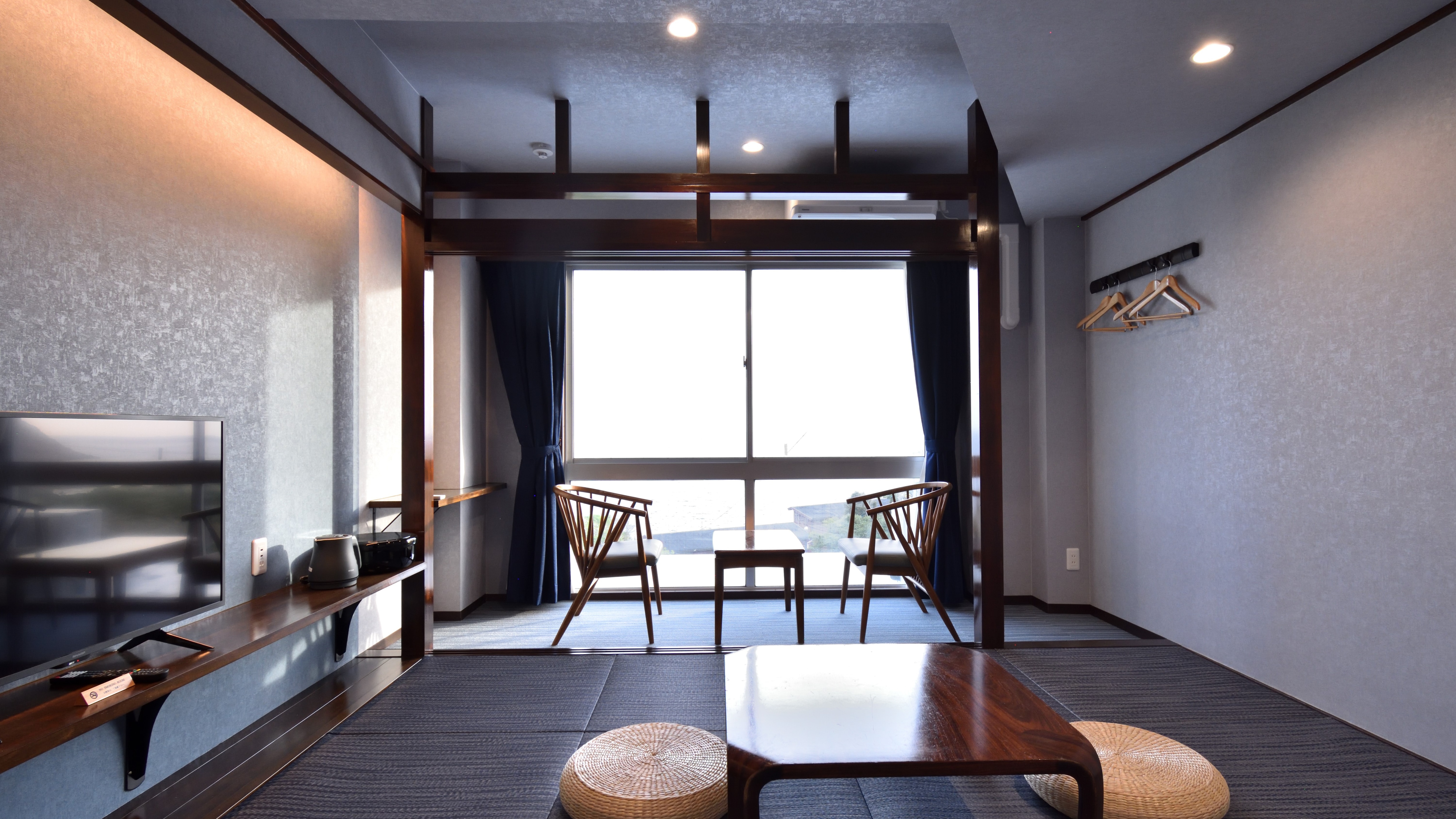 [Tòa nhà chính] ~Uminowa Phong cách Nhật Bản mang màu biển~ Phòng Nhật Bản hiện đại (8 chiếu tatami) Tầng 2 phía biển