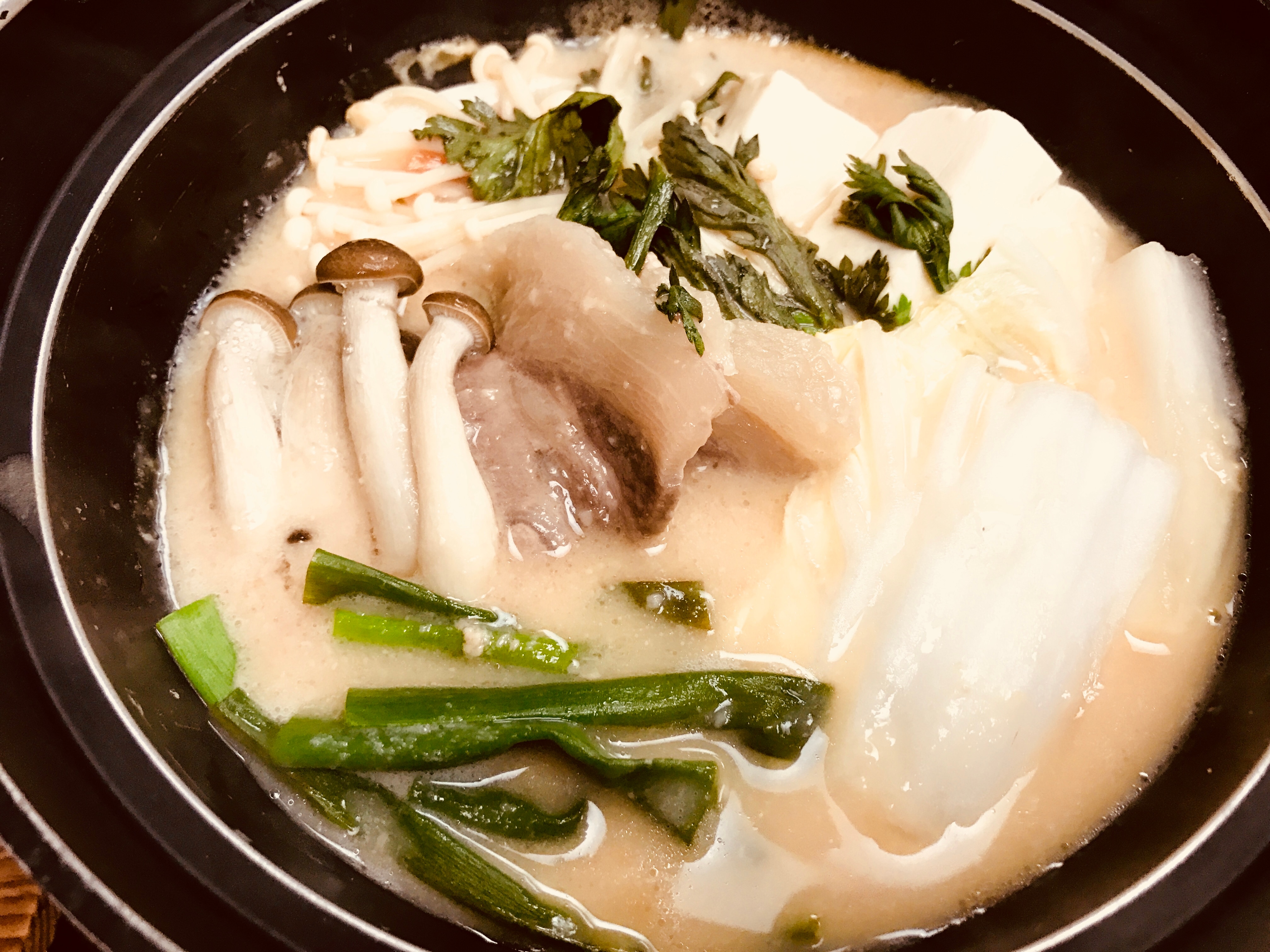 Small hotpot of wild boar