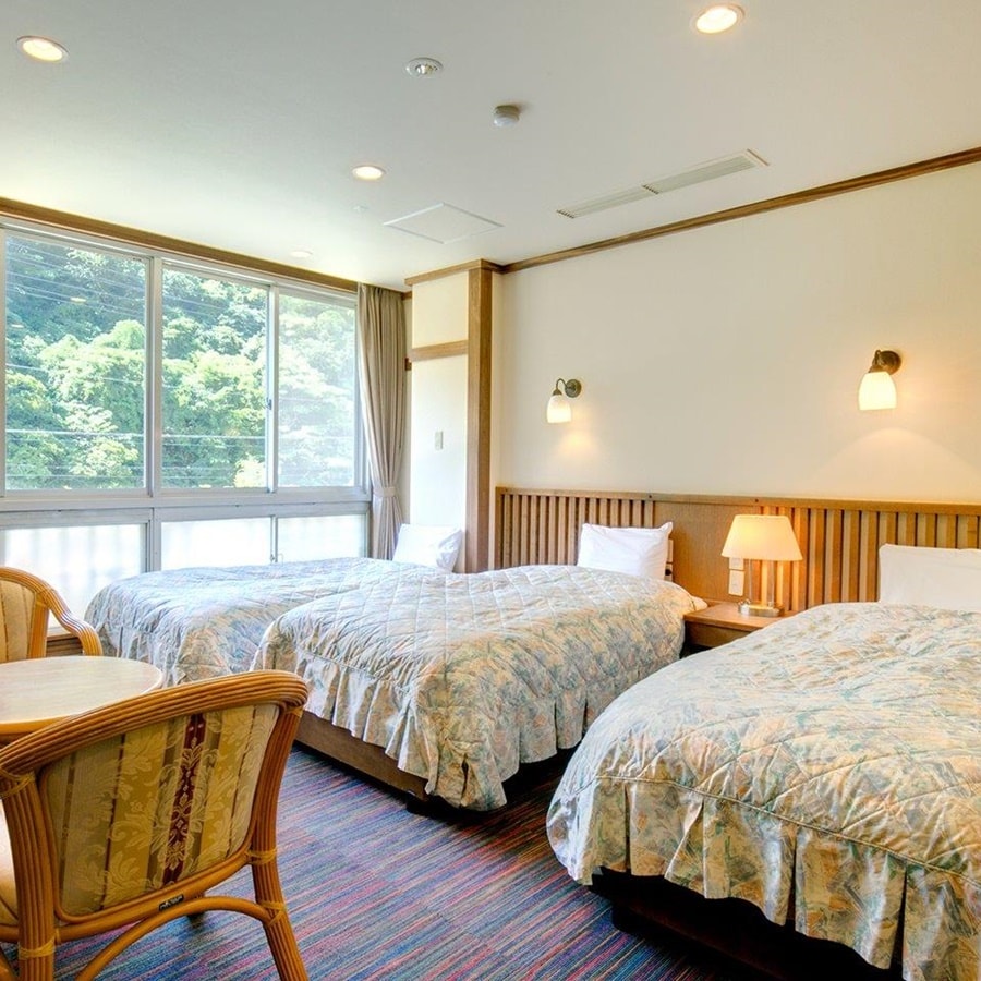 Western-style triple room