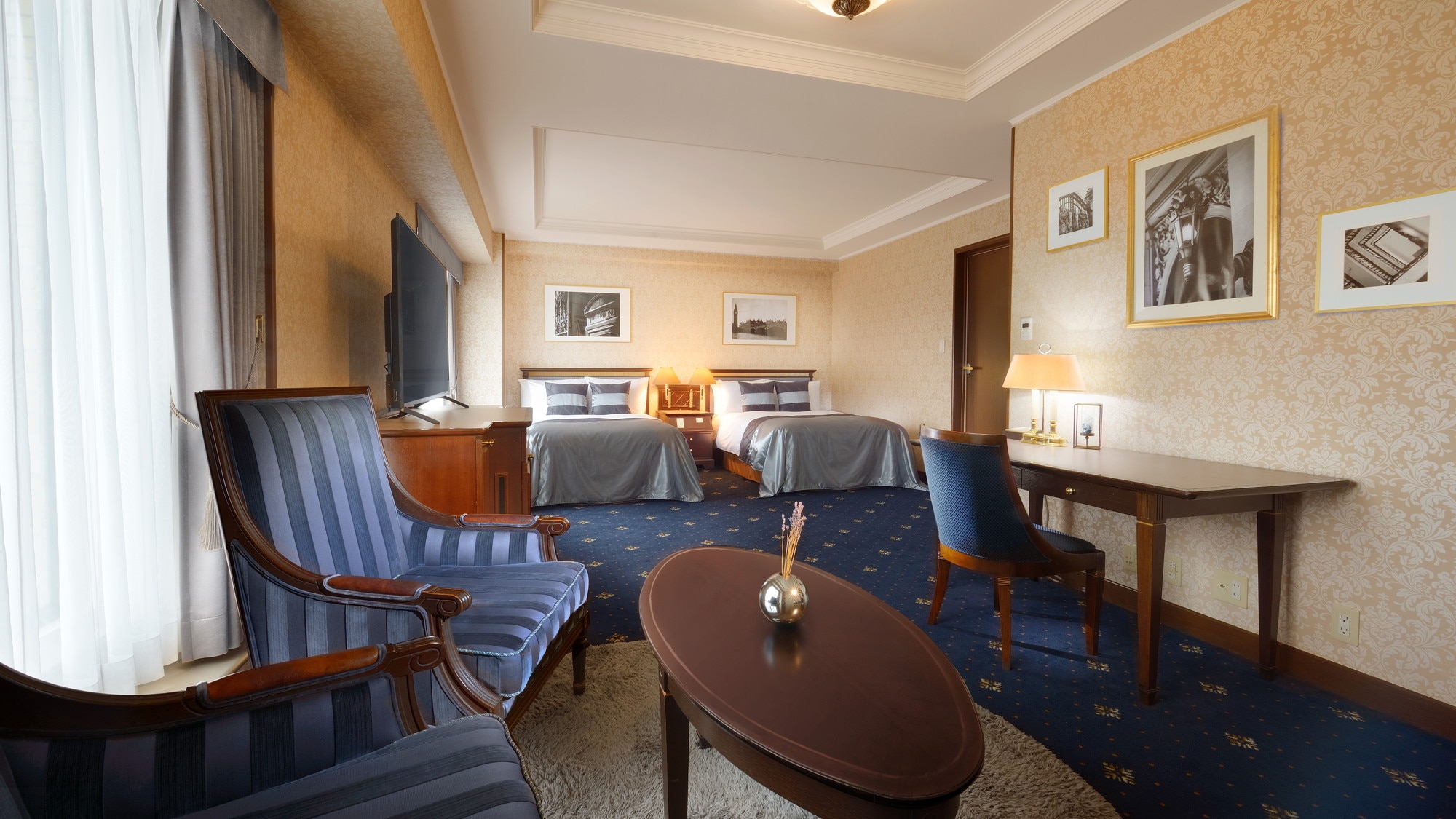 经典豪华双床房(48平方米)