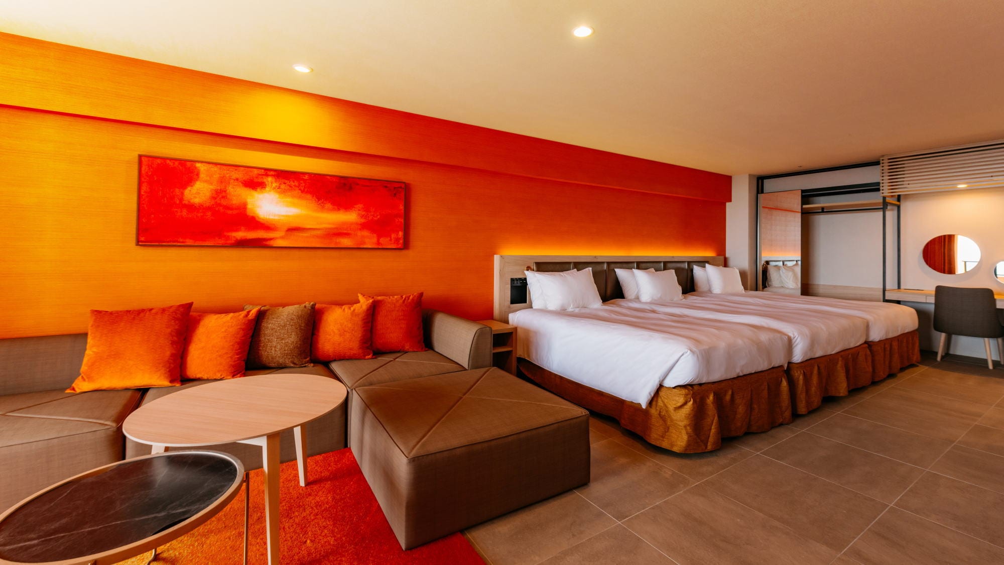 [Guest room] Ocean Terrace (74.0 square meters) *Triple room