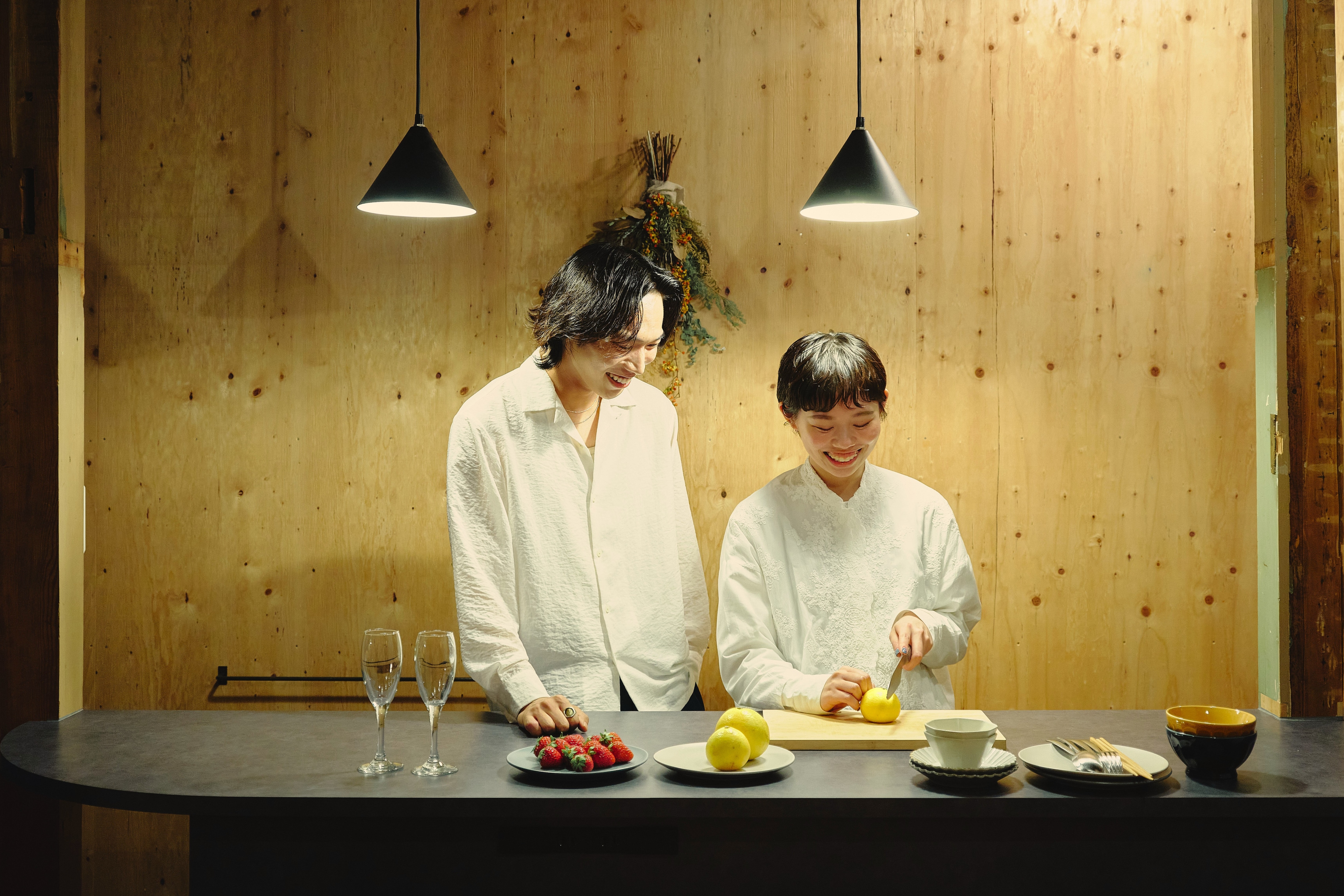 Living room-ima- Kitchen