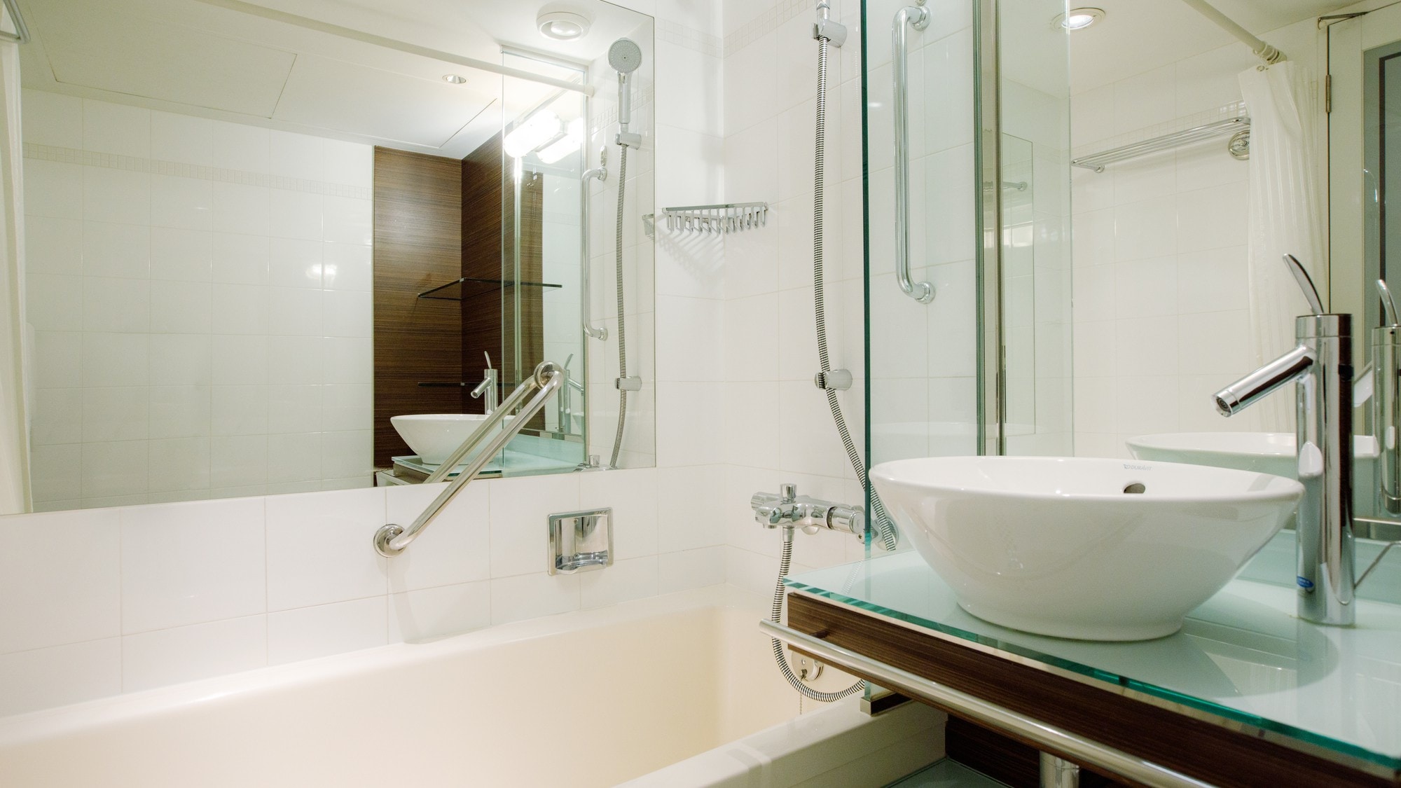 Executive type bathroom