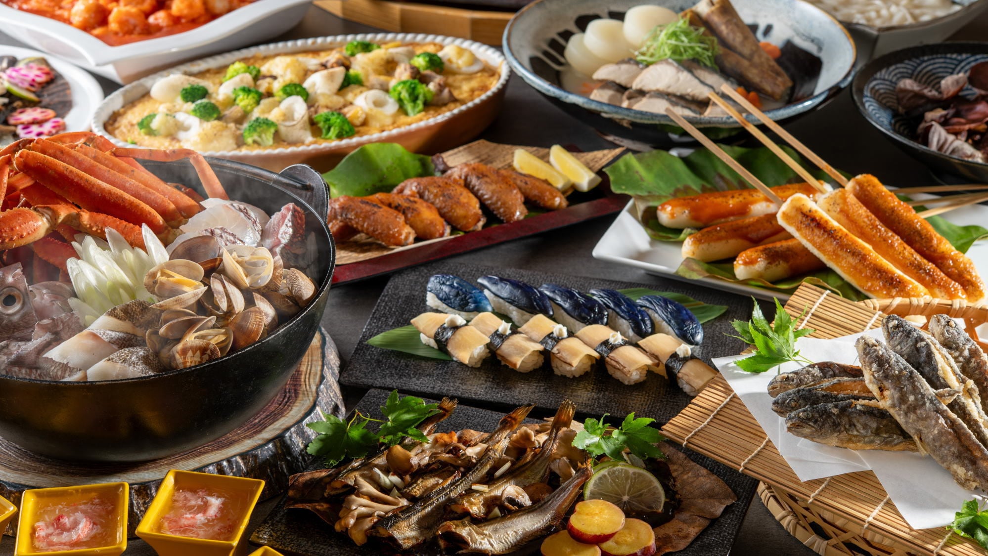 [Winter Buffet] "Akita Umayamono Buffet" where you can enjoy Akita's traditional local cuisine and locally arranged dishes
