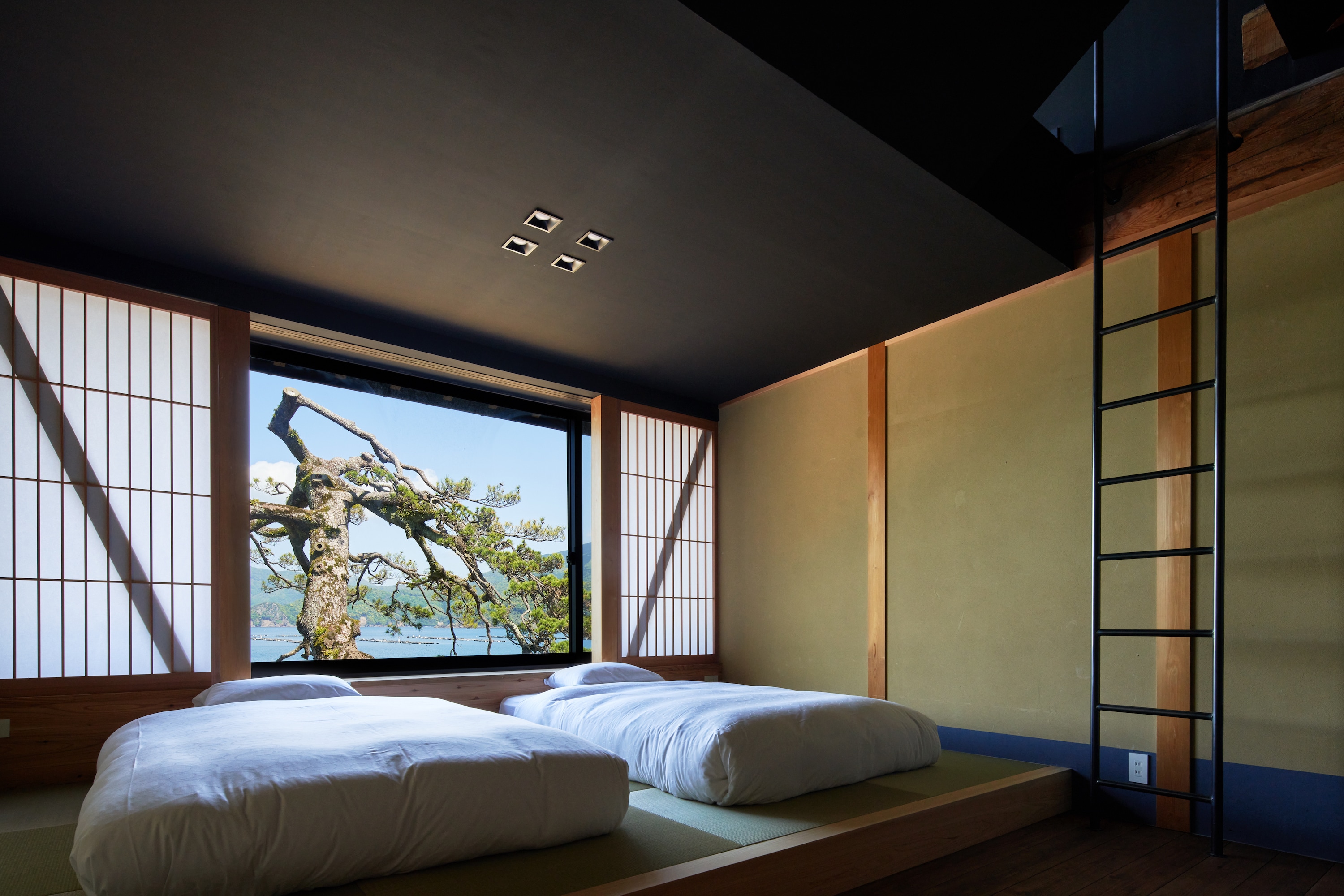 Kamar bergaya Jepang-Barat [Bangunan utama] Deluxe twin (kamar 211-213)