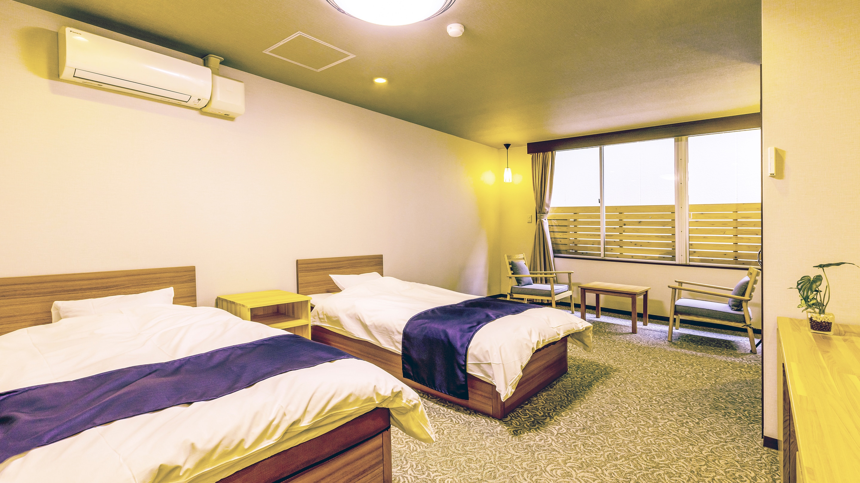 Airweave Sleep Room Standard Twin *An example of a guest room