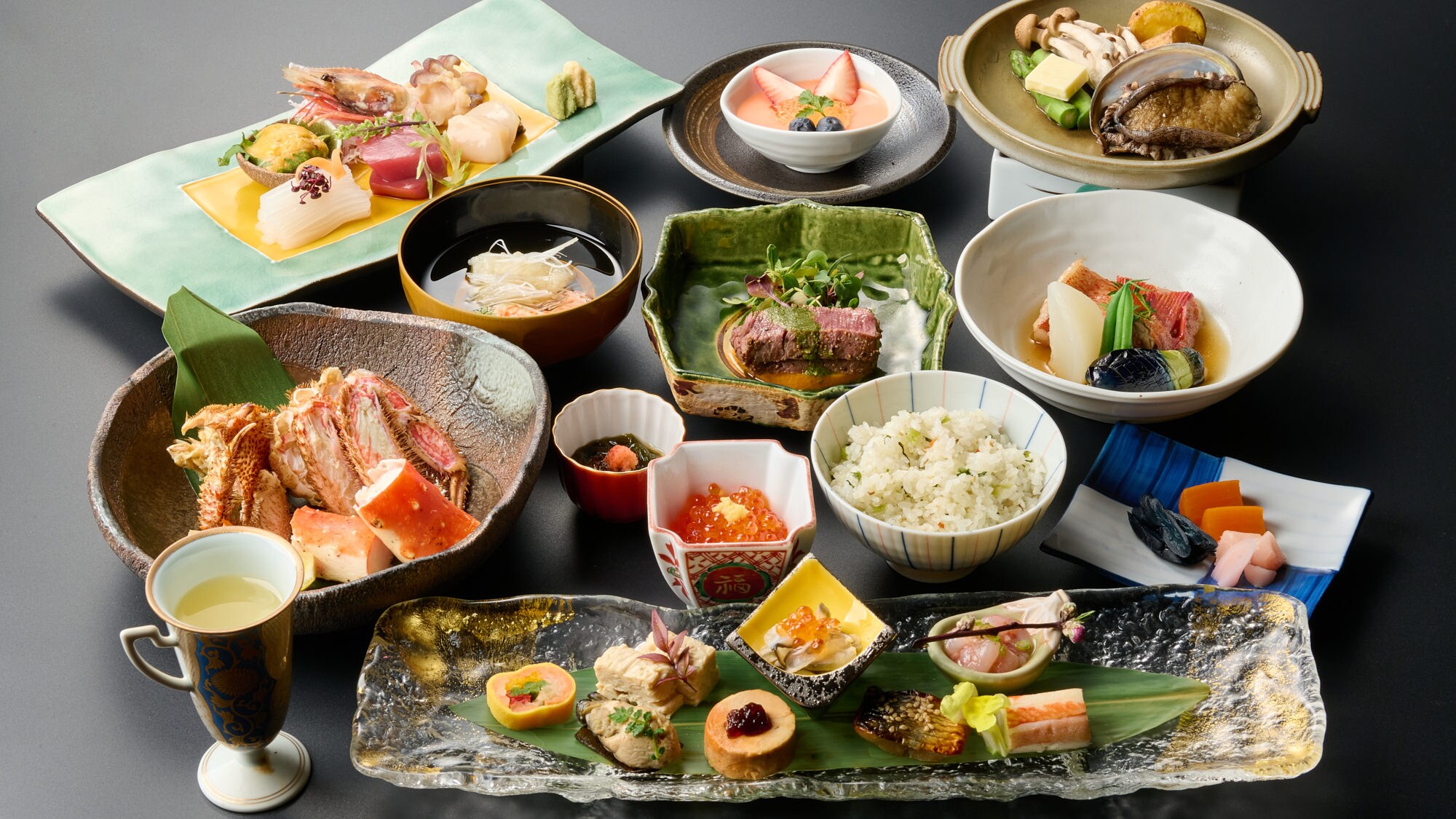 [Perjamuan Kaiseki Premium Daun Bambu: Takemiyabi]