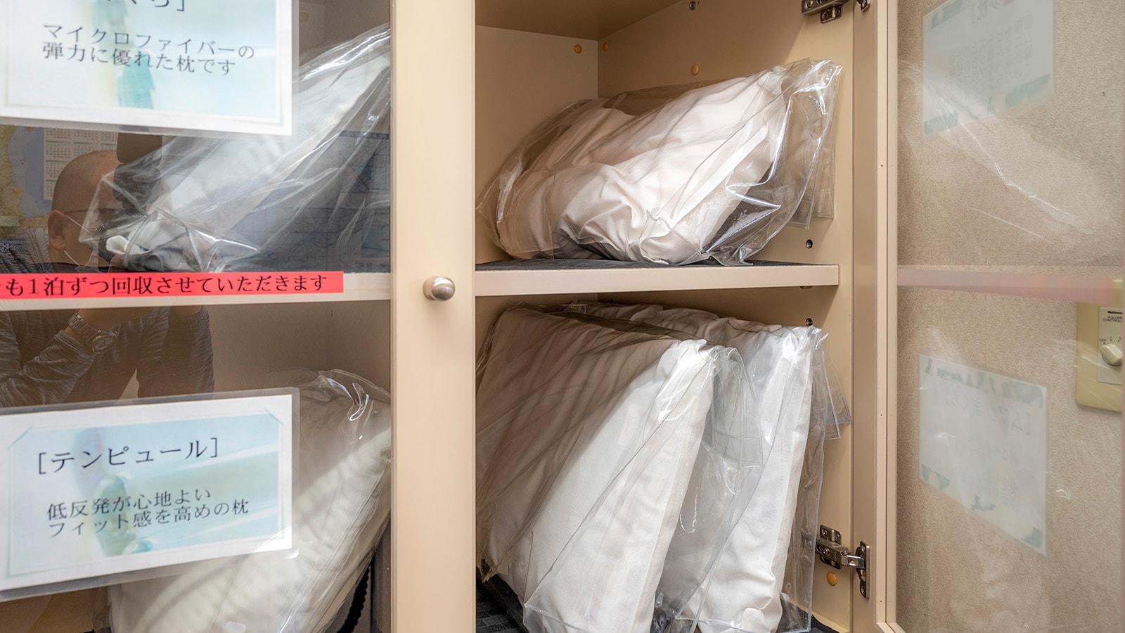 Various pillows (rental space)