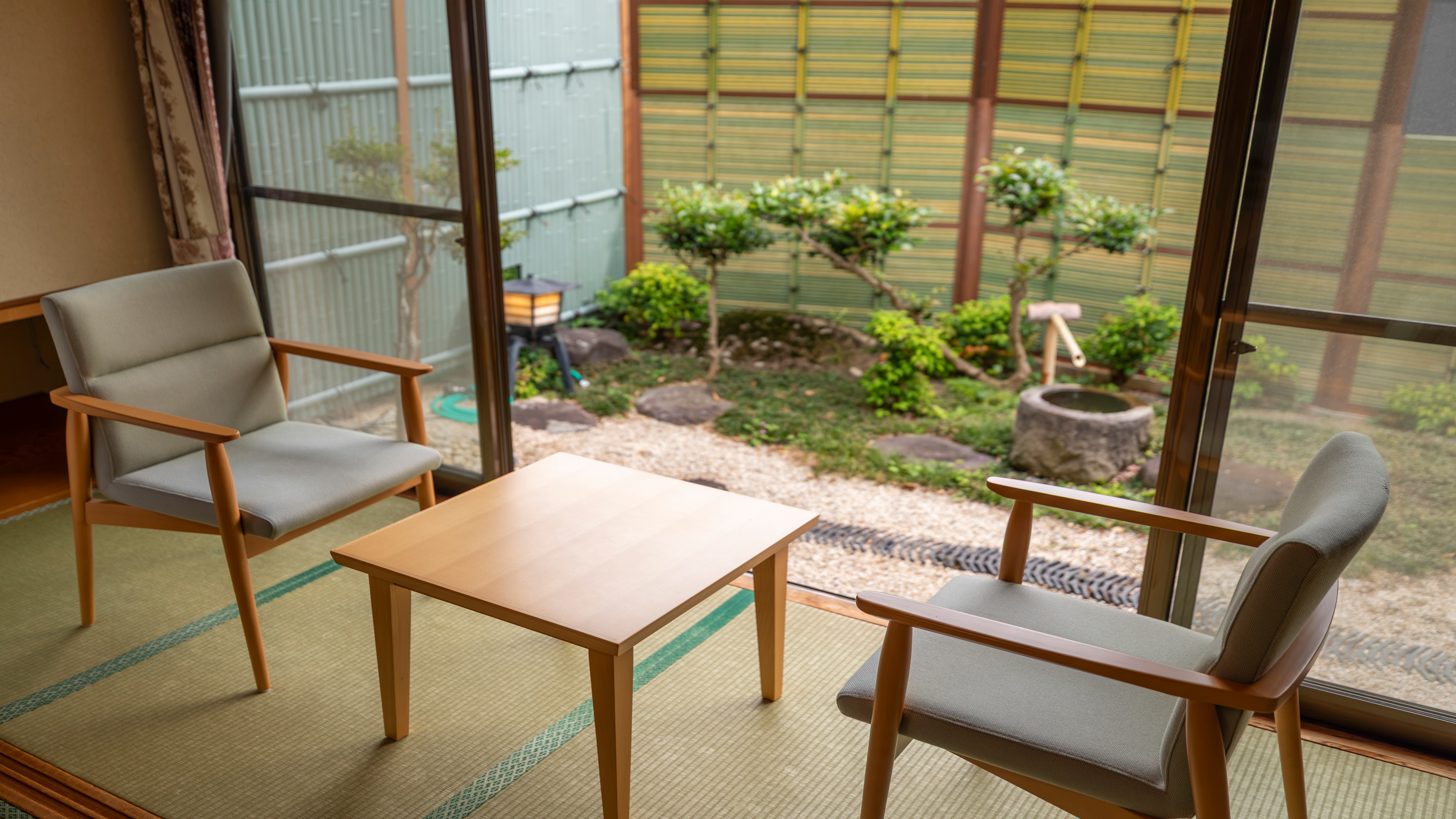 [Special Room] Guest Room with Semi-Open-Air Bath - Two Japanese-Style Rooms - 70㎡