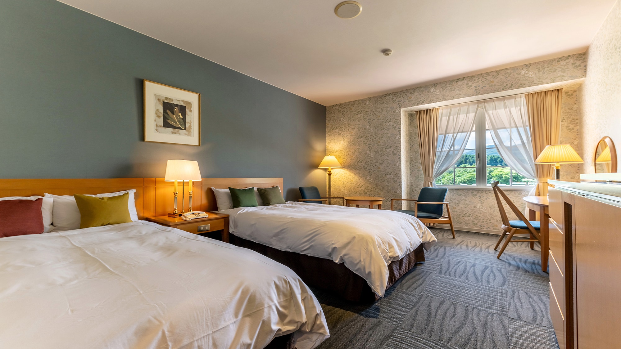 Standard twin room example