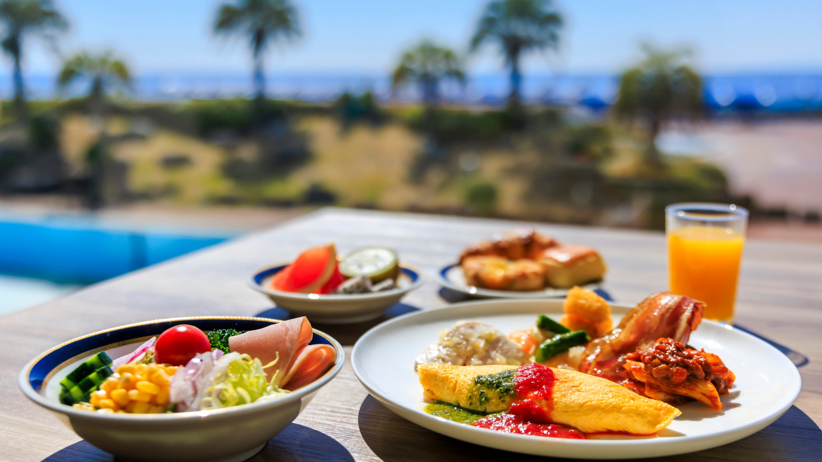 早餐自助餐圖片