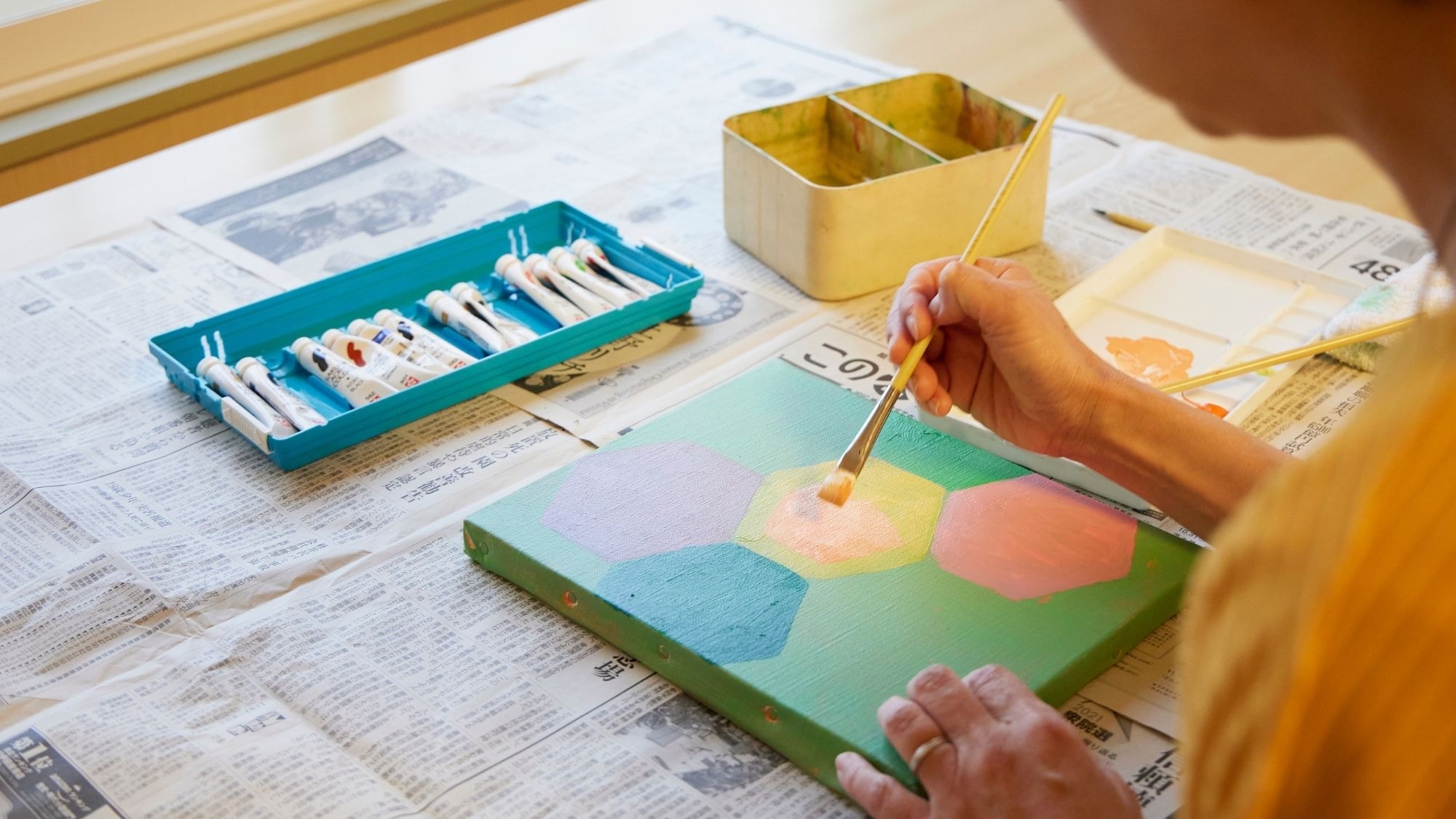 How to paint a picture