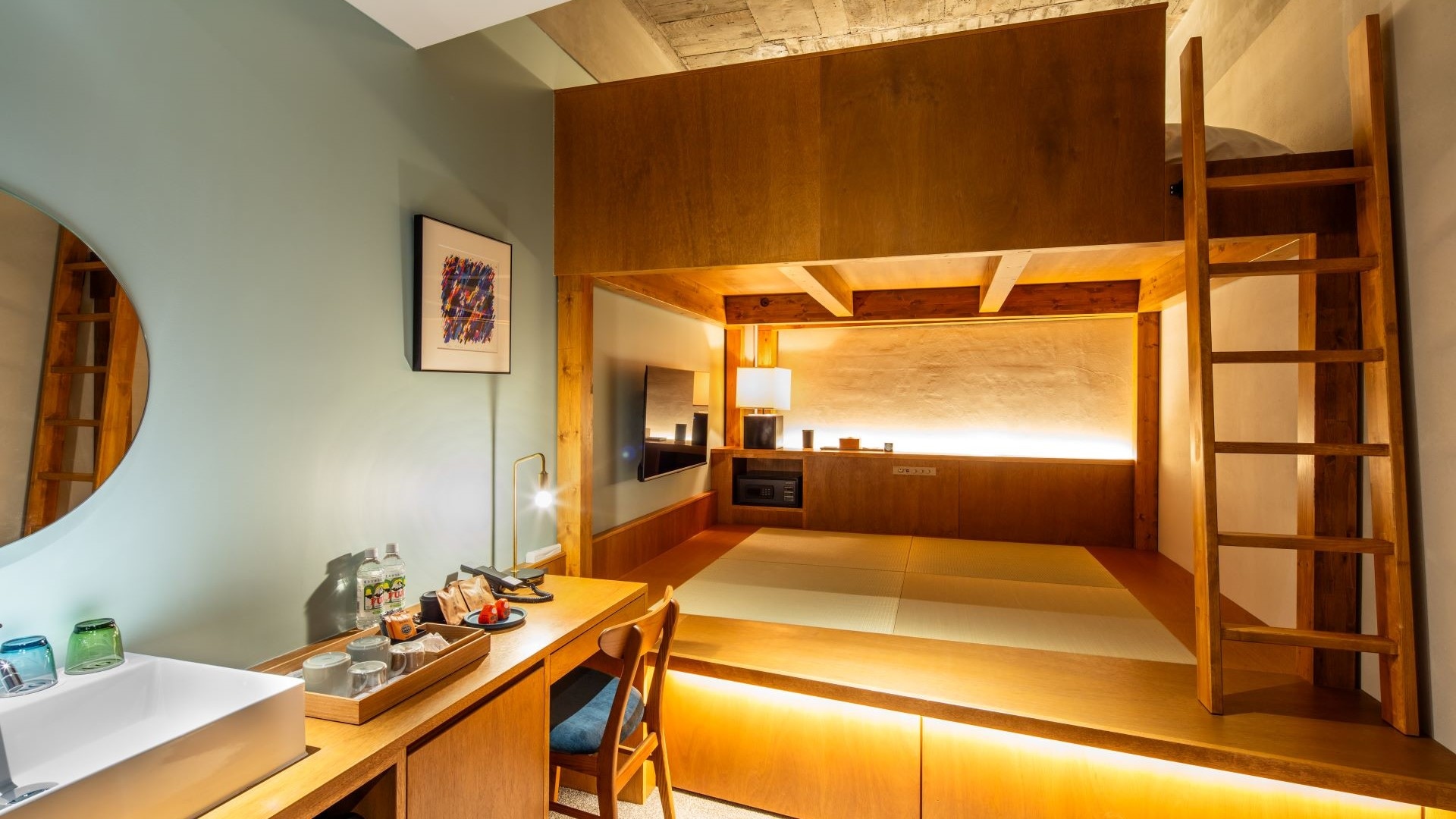 Loft for 2 people
