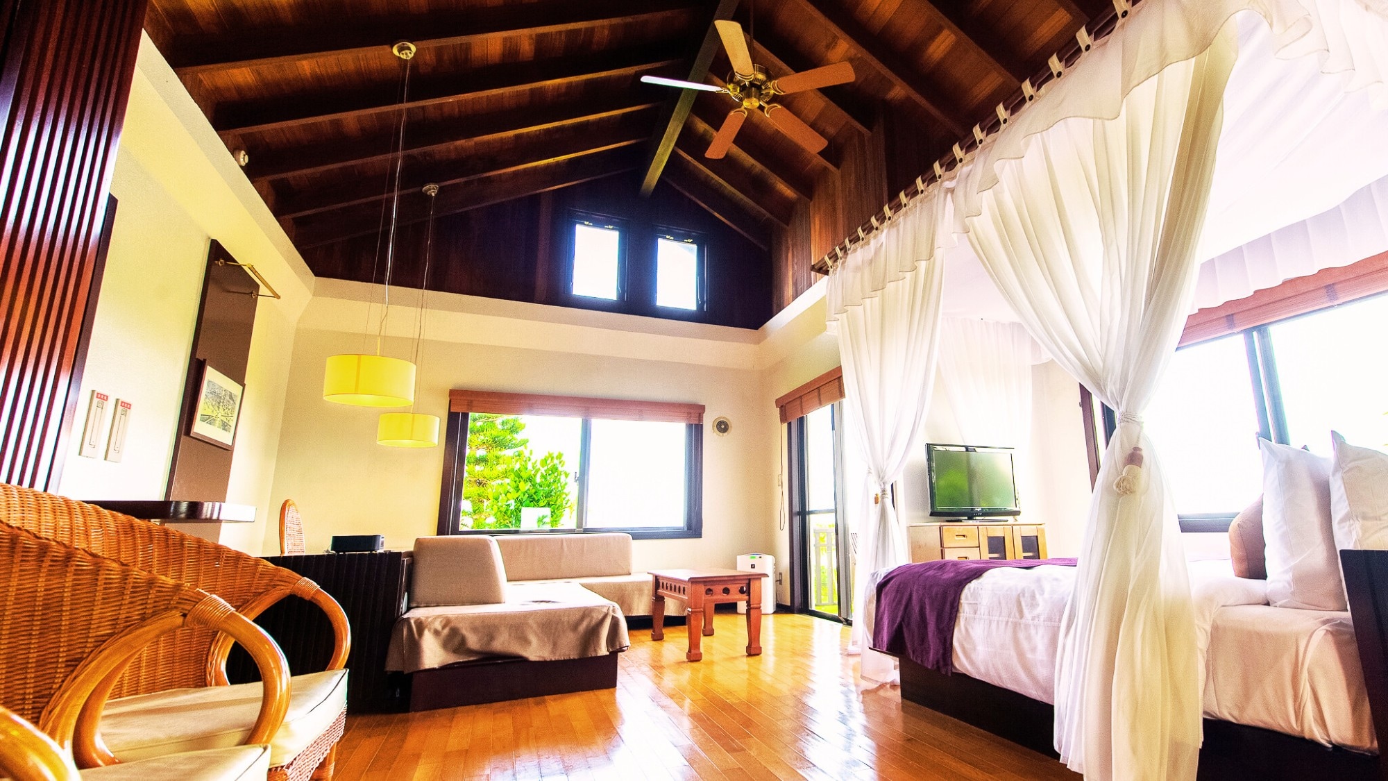 [Pets allowed] Garden Villa <Double bed with terrace>