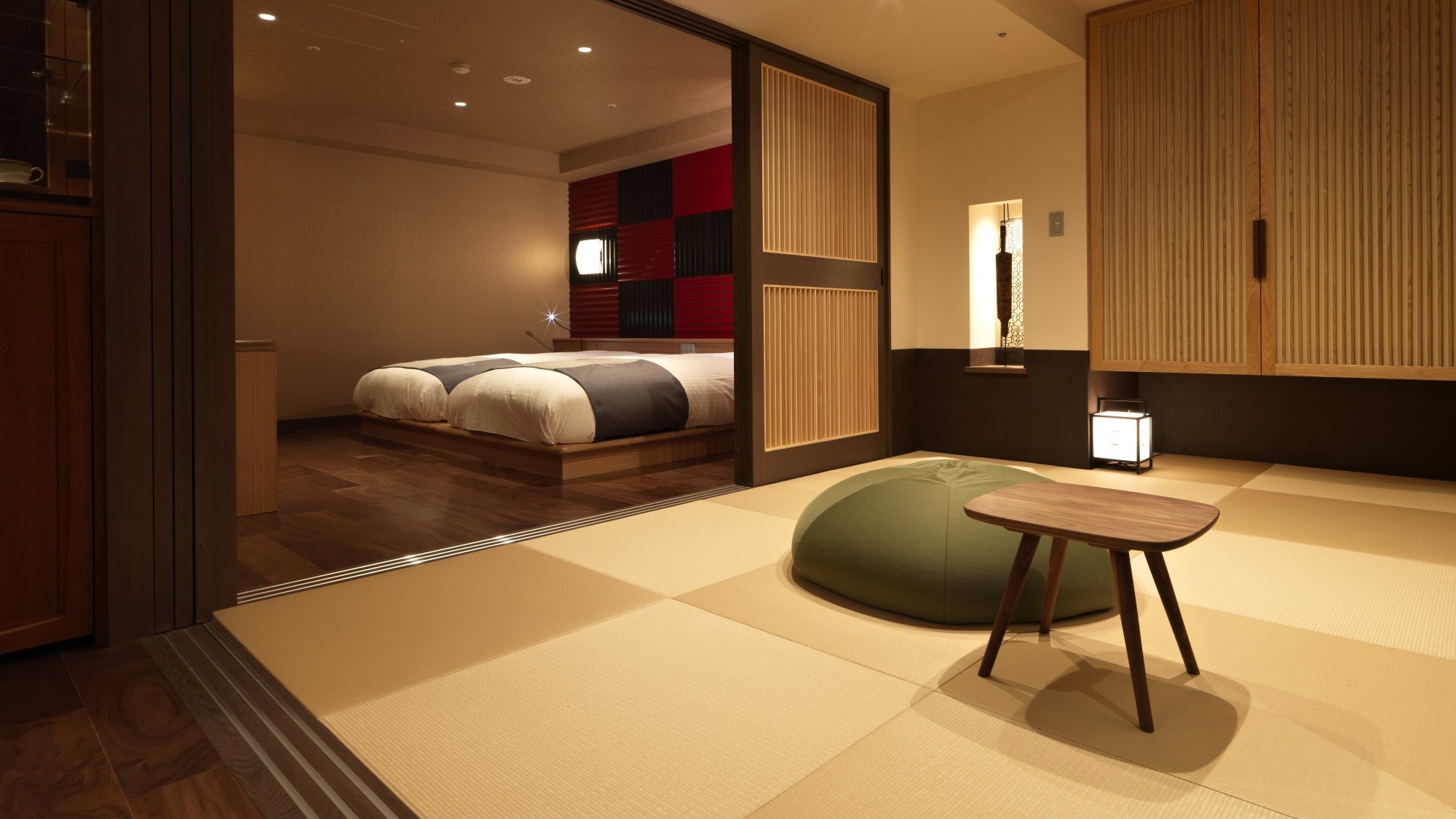 [Annex/Miyabi] Special Japanese-Western room with observation bath/Japanese space where you can stretch your legs and relax, and an easy-to-use bedroom *Image