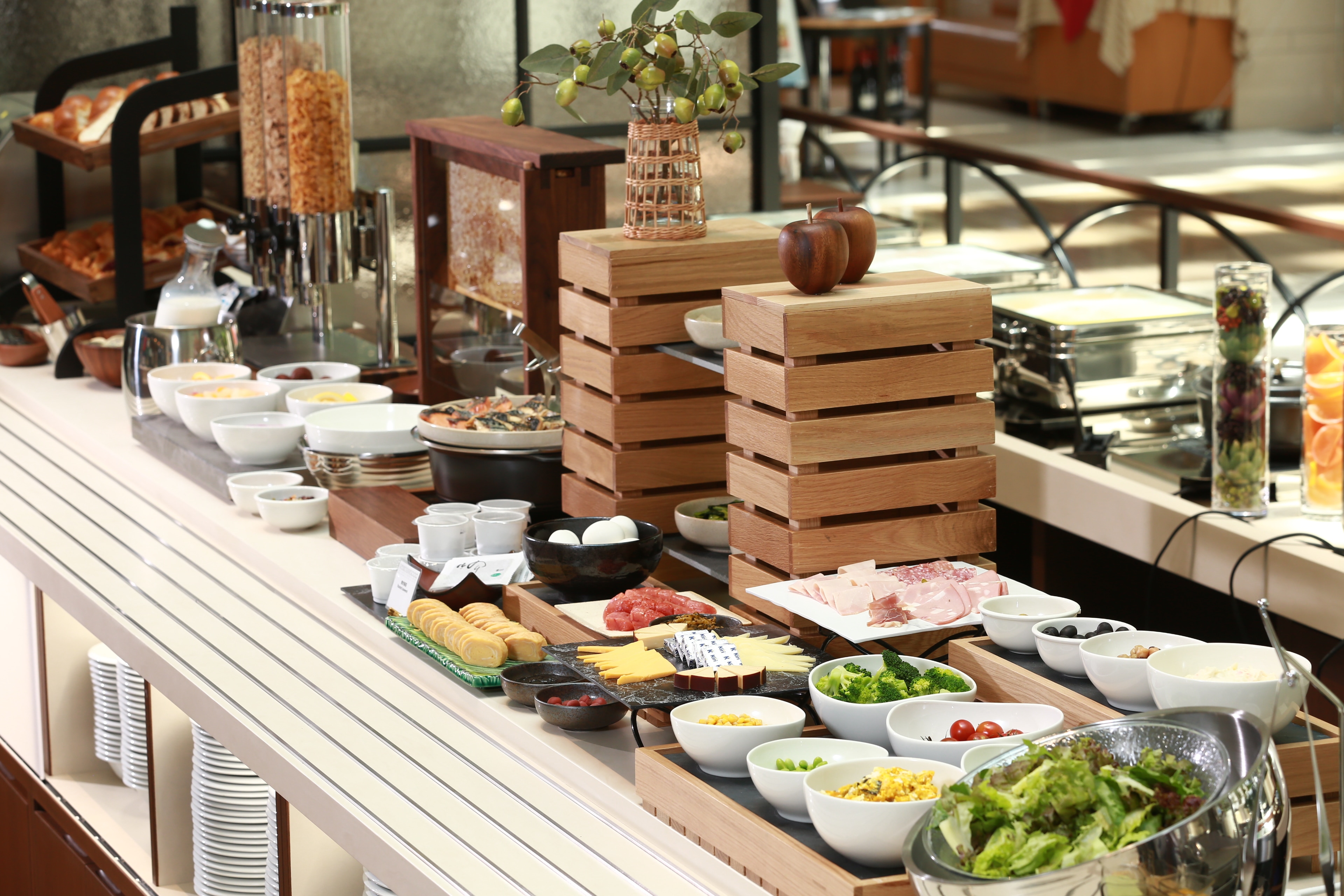 Breakfast image (Western food corner)