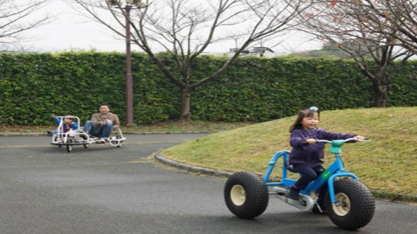[Kurume Cycle Family Park] About 10 minutes by car from the hotel