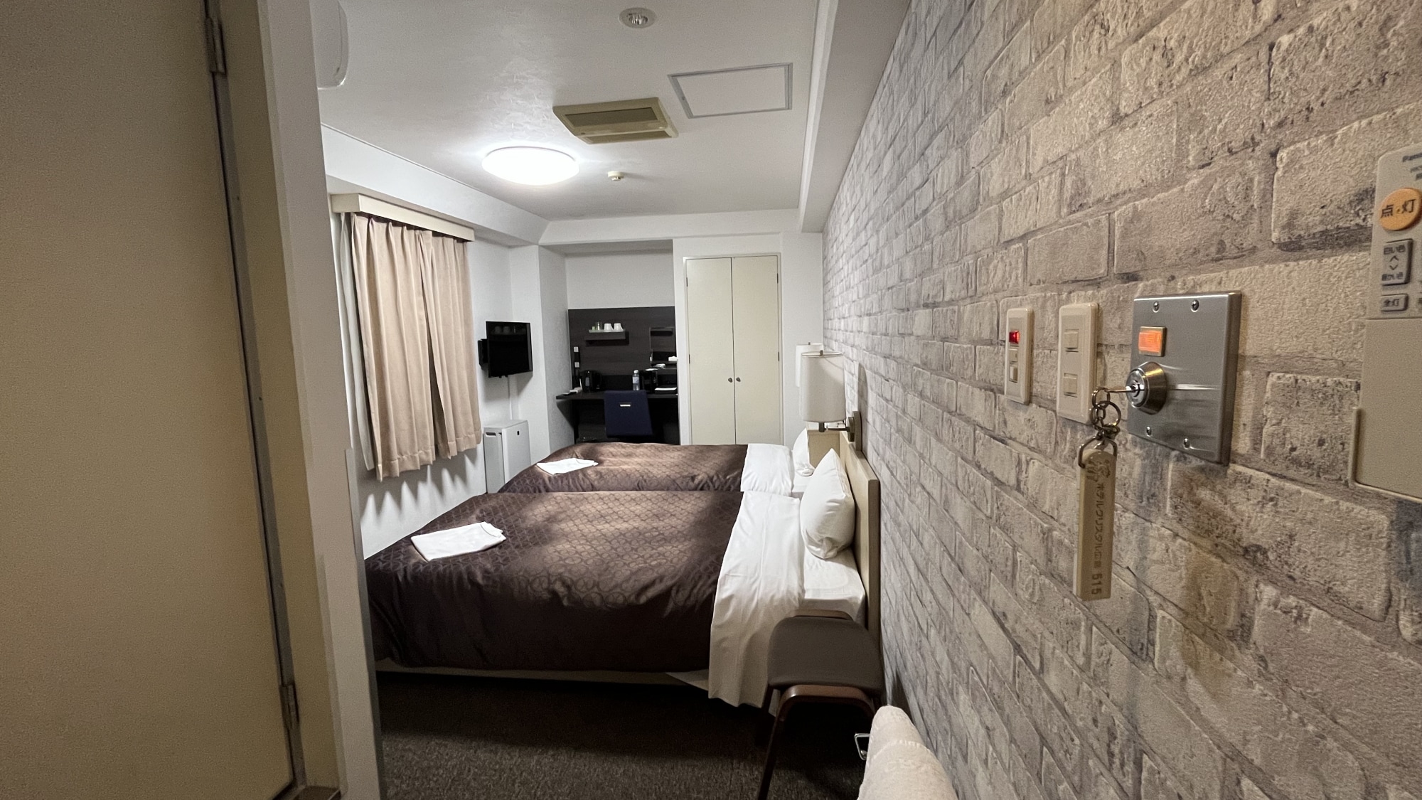 [Twin Room] This room is ideal for couples or families.