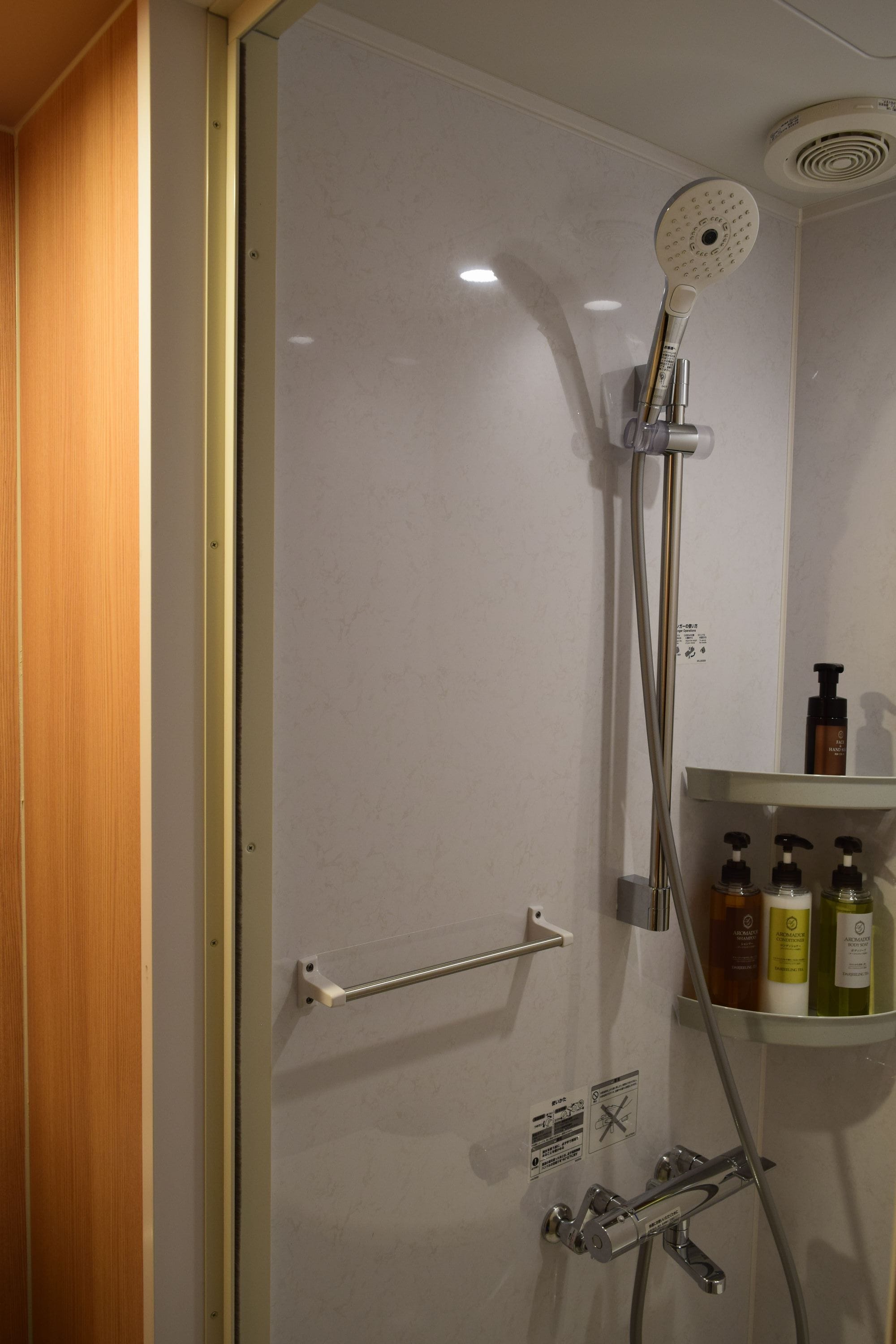 Shower and toilet included Shower
