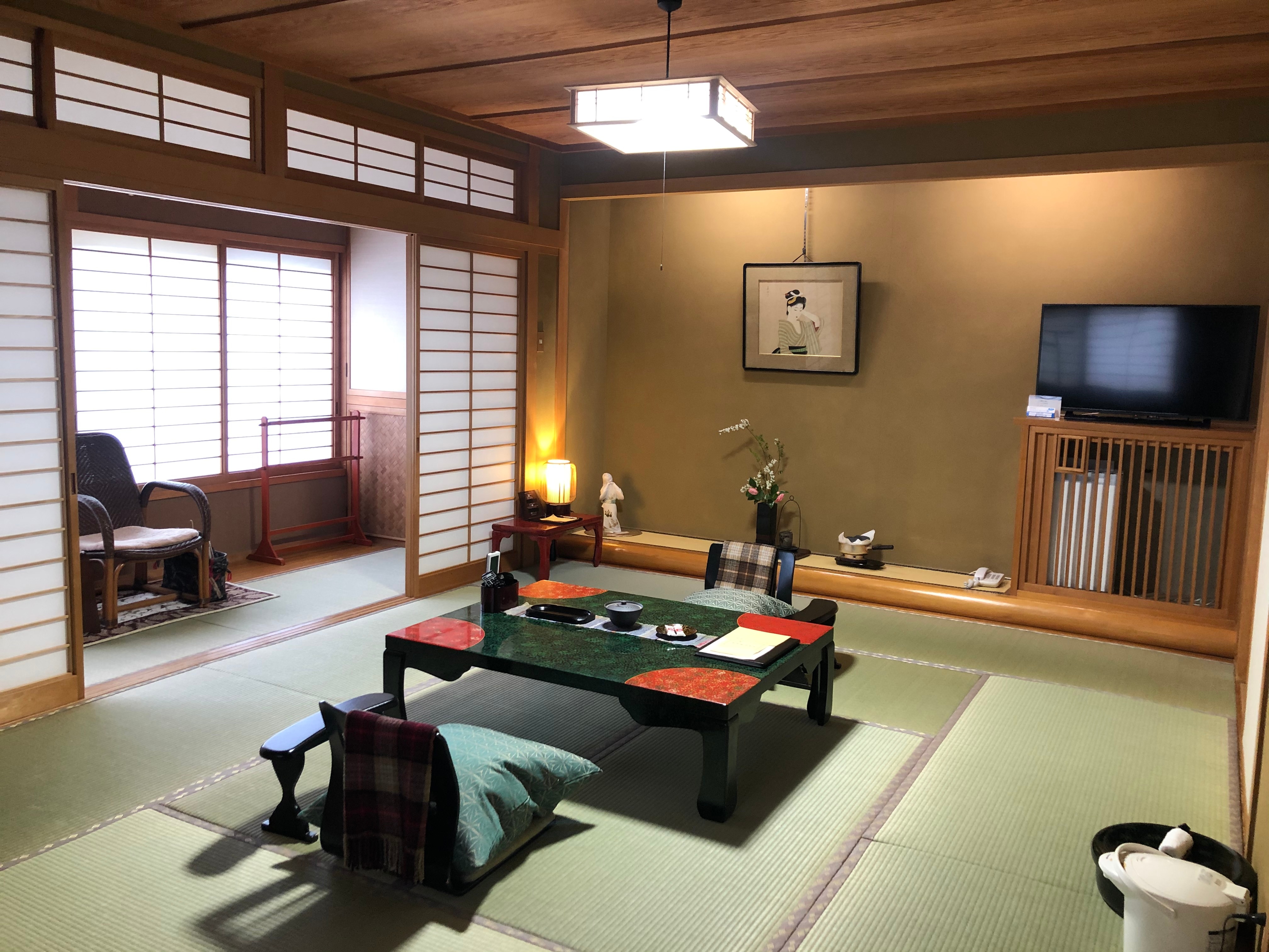 The room