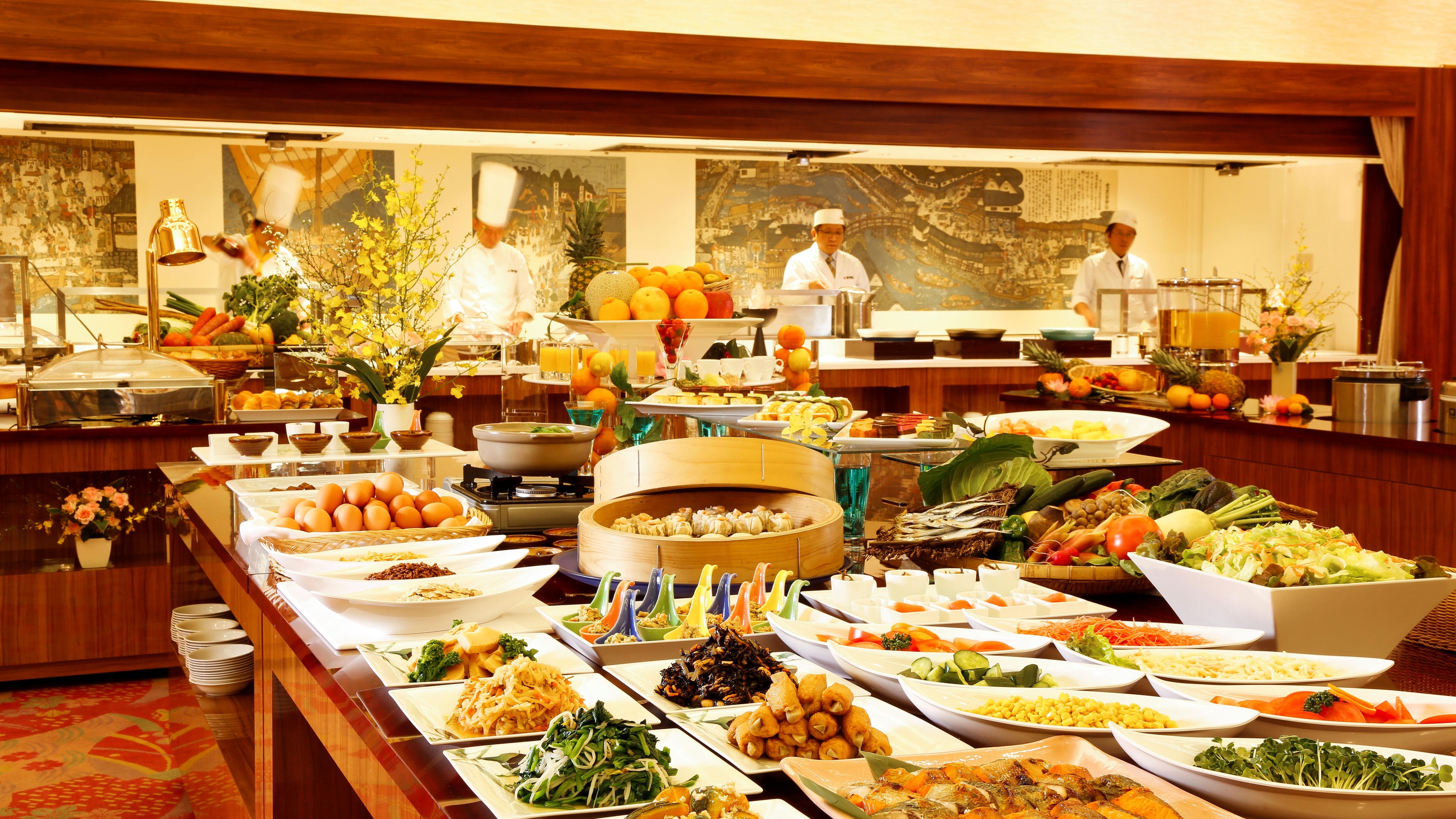 breakfast buffet