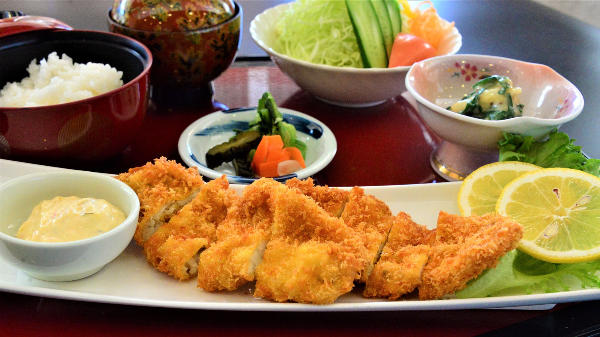Local fish fry set meal
