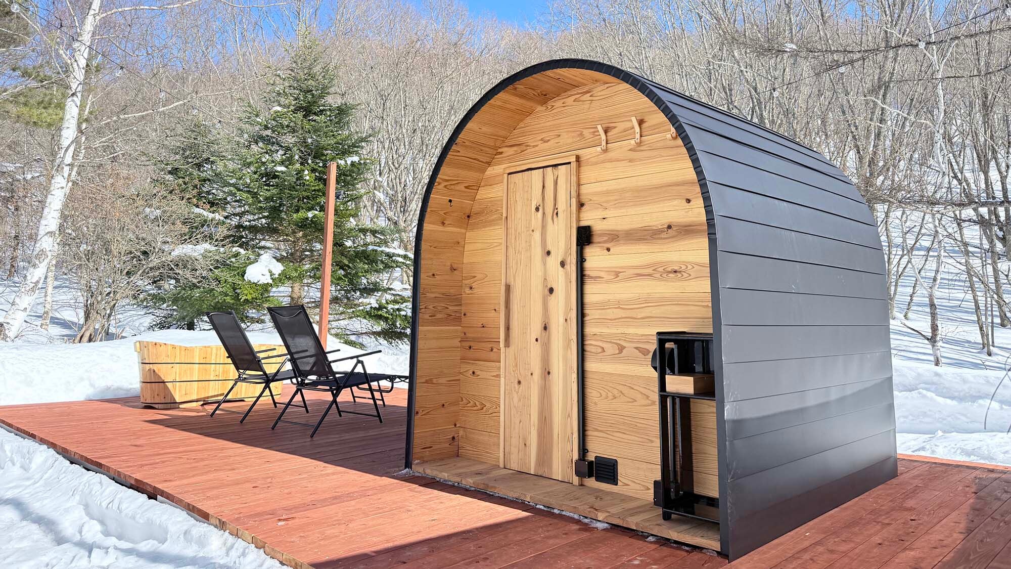 ・[ซาวน่าส่วนตัว] เพลิดเพลินกับทิวทัศน์หิมะอันสวยงามเป็นของคุณเอง ประสบการณ์ "โทโทโนอิ" ขั้นสุดยอด