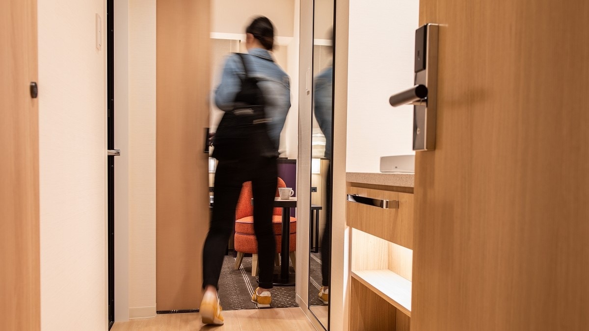 Comfort Double ■ All rooms have 3 independent water areas (bathroom with washroom, washbasin, and hand wash are independent)