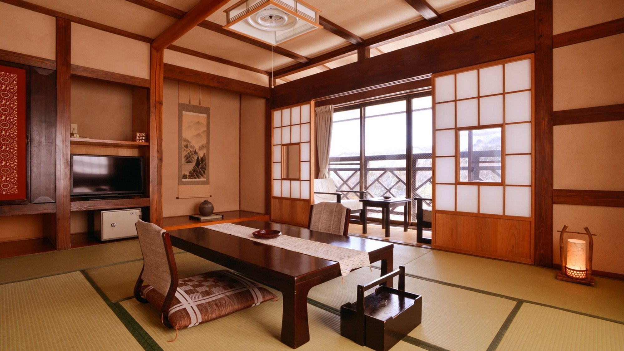 [Guest room] Japanese-style room using natural famous wood [Sorin-tei] No smoking, Wifi available