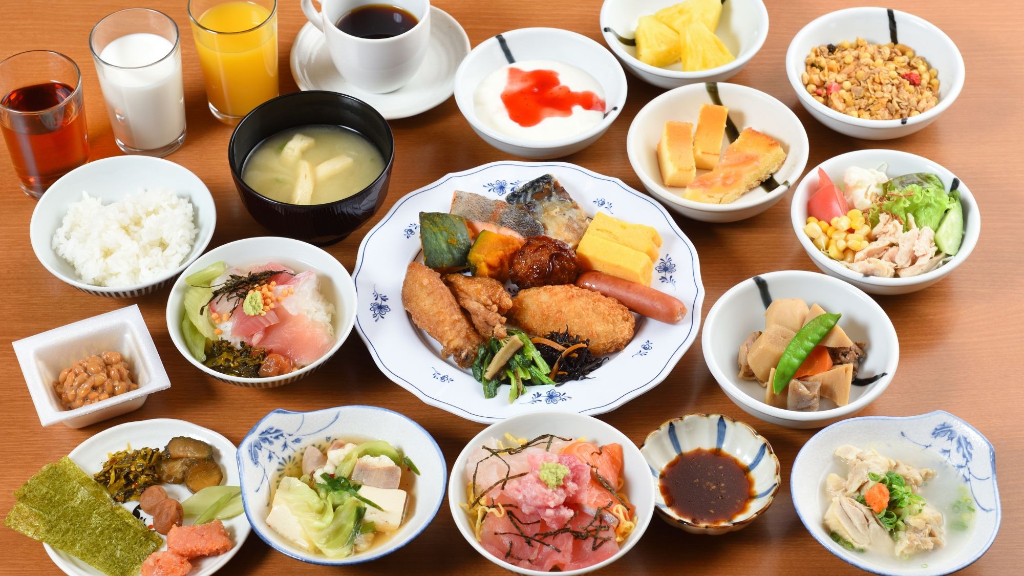 [Meidai Motsunabe Otafuku] Breakfast image