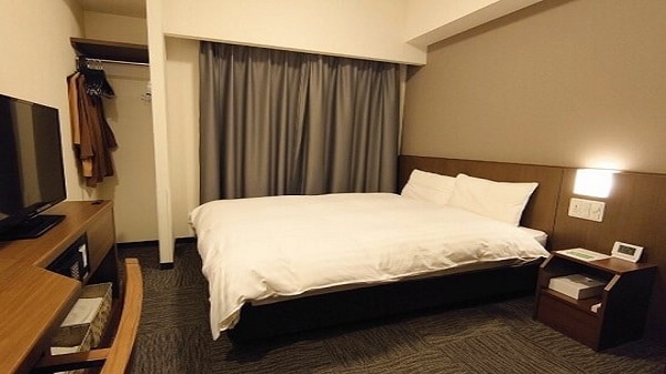 Non-smoking double room 2 (bed size 140cm×195cm) 14.31㎡～14.56㎡