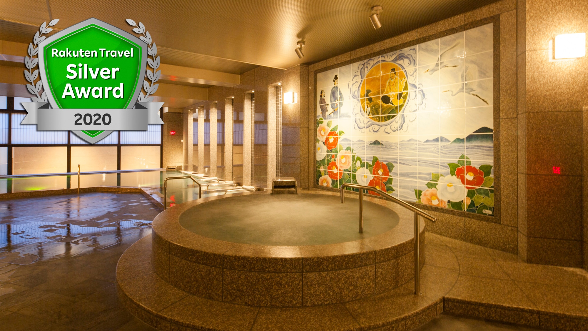 July 2020 Large communal bath renewal Large communal bath ・ An inn where you can visit 22 hot springs such as open-air baths, private open-air baths, and footbaths!