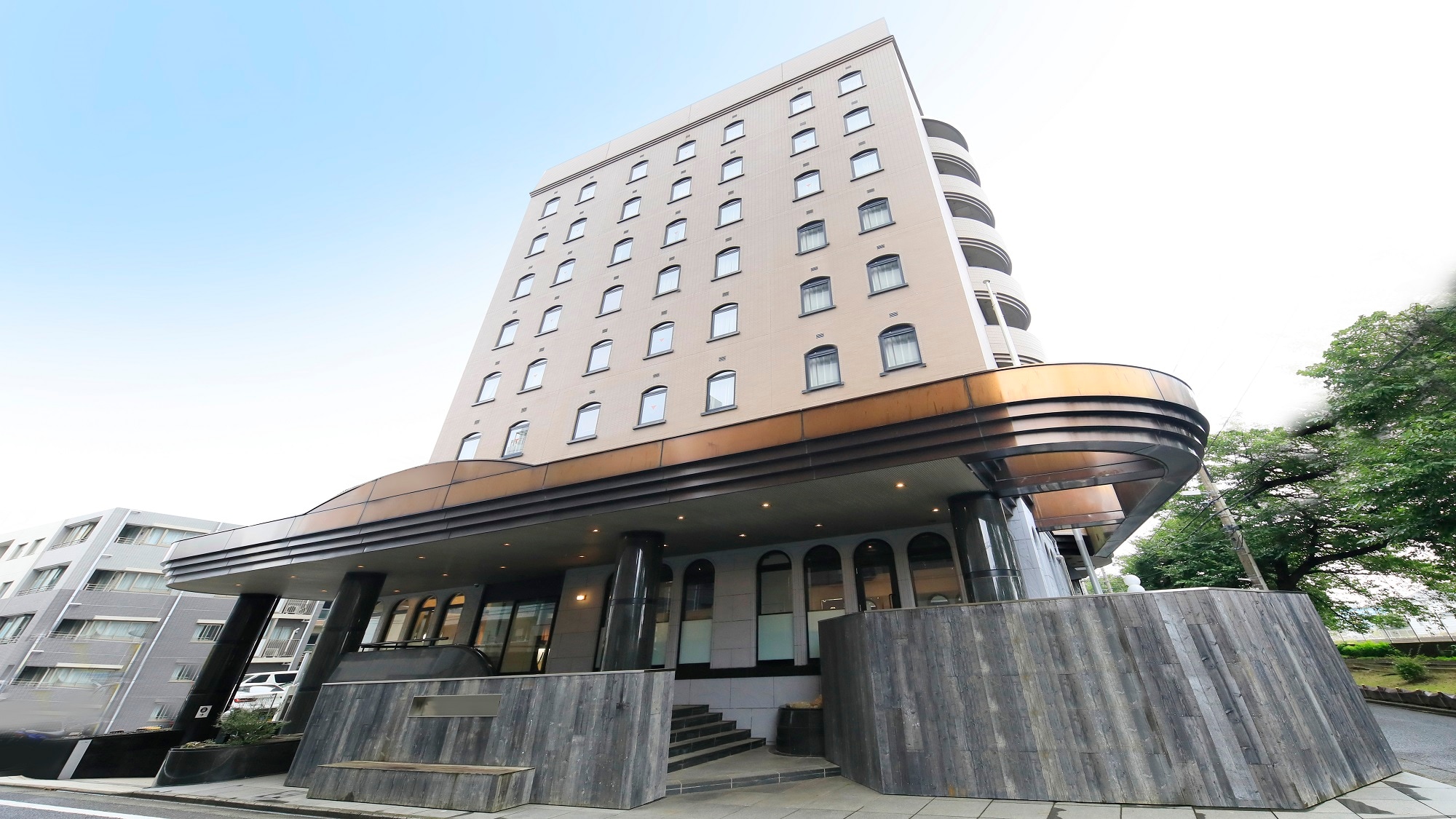 Hotel entrance