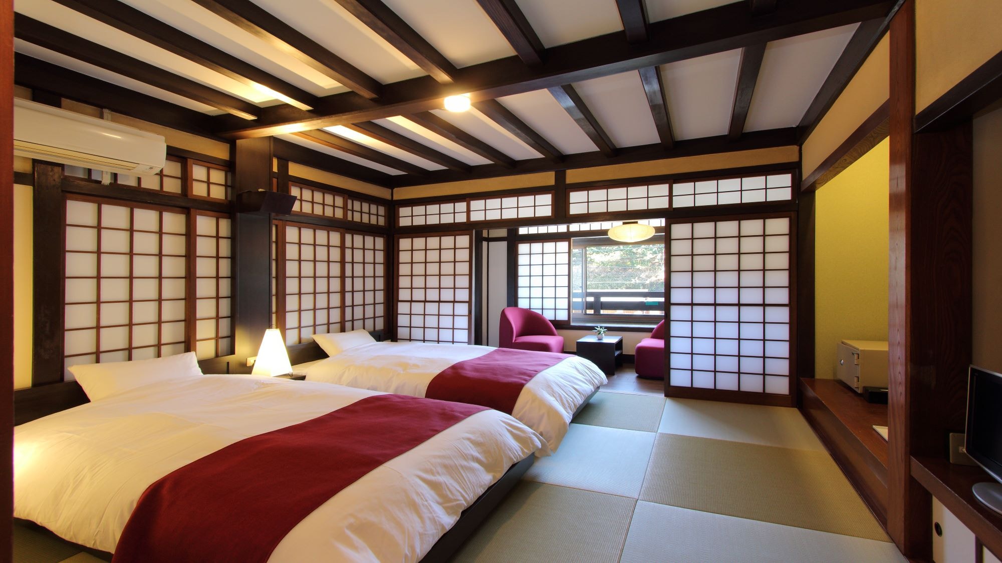 [Kinoka] Japanese-style twin room (8 tatami mats) (Cosmetics and amenities included)
