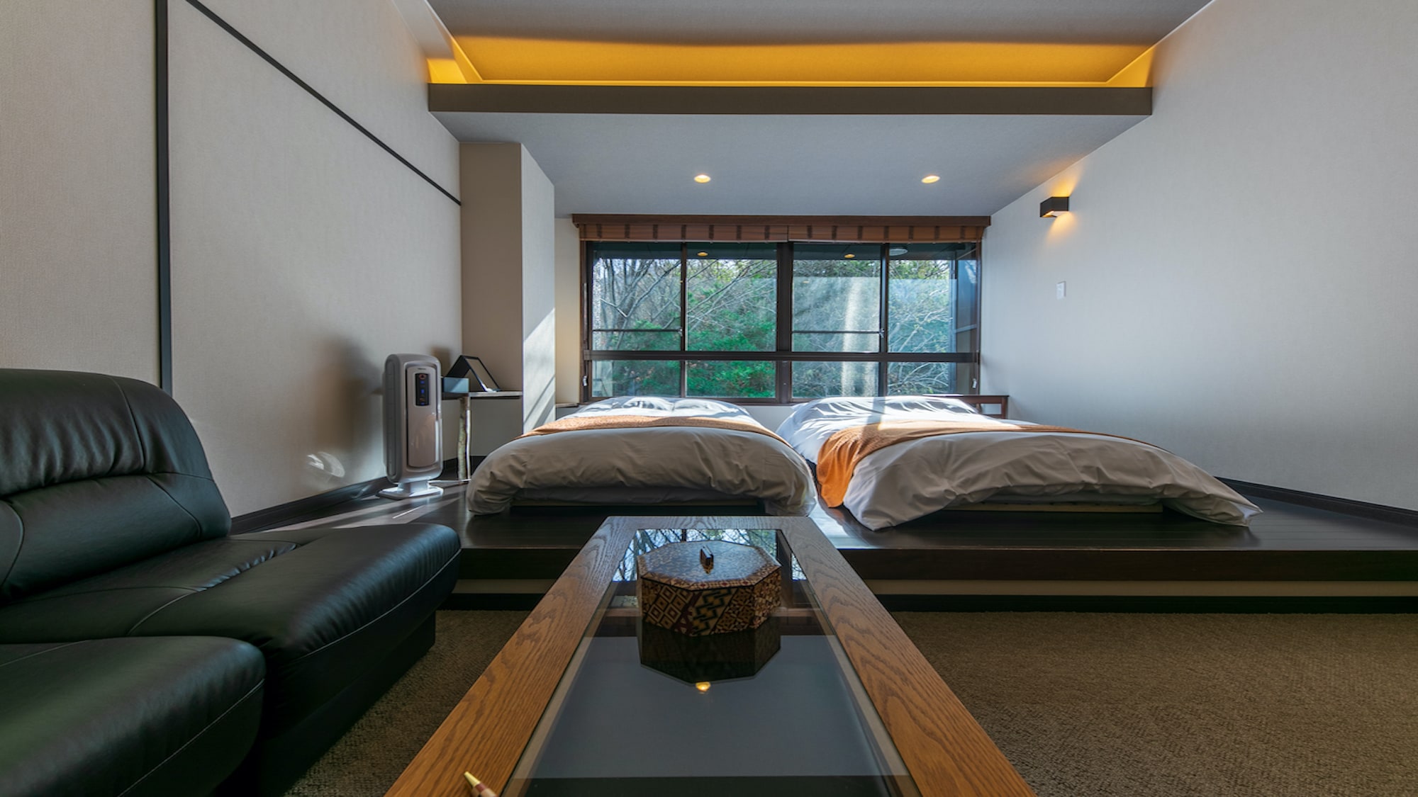 Lantai 2 gedung utama [Kamar bergaya barat dengan pemandangan hijau] ``7'' hanya untuk 2 orang