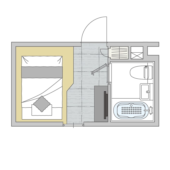 Room layout/standard double