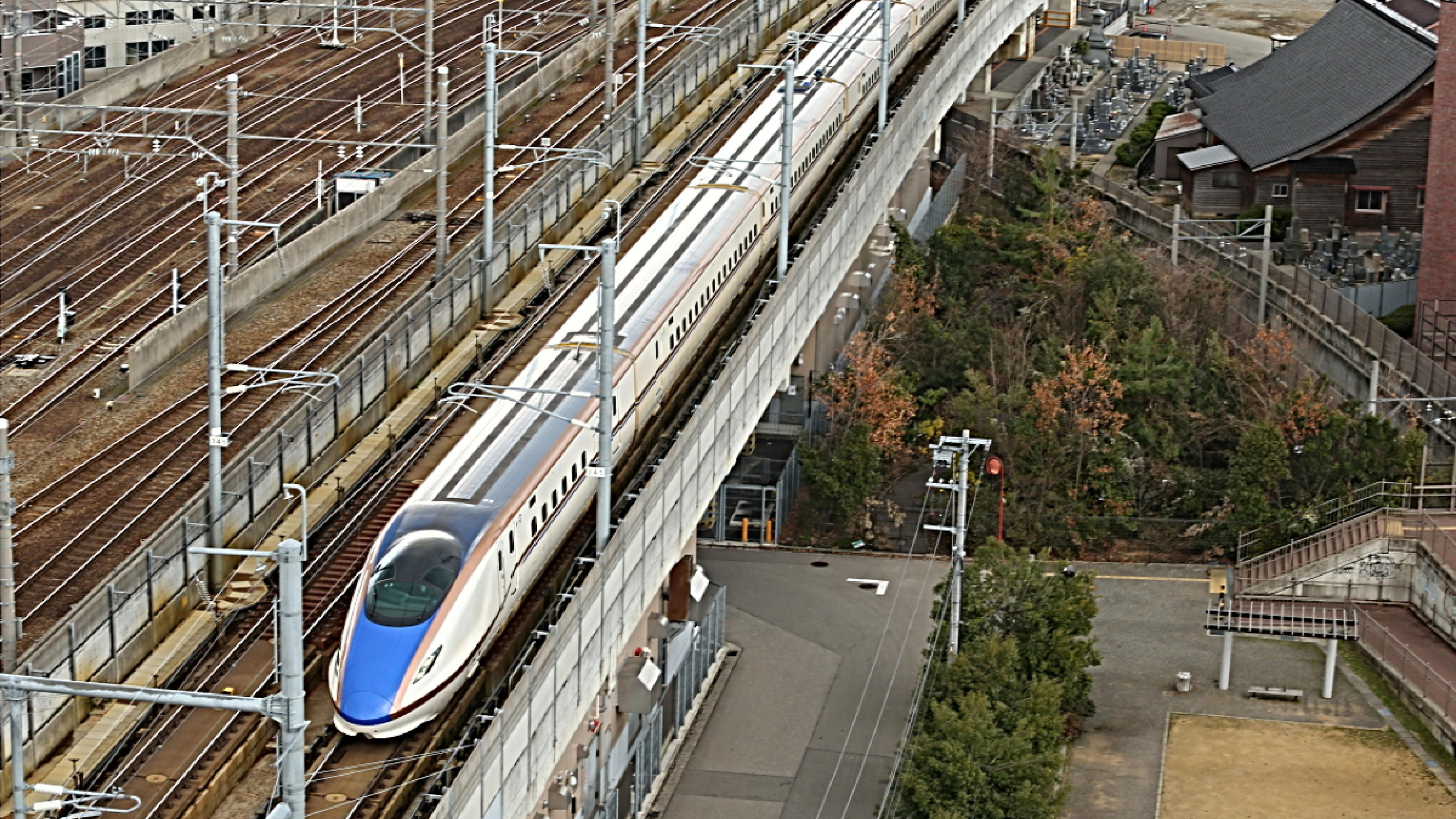 View from the terrace on the 13th floor