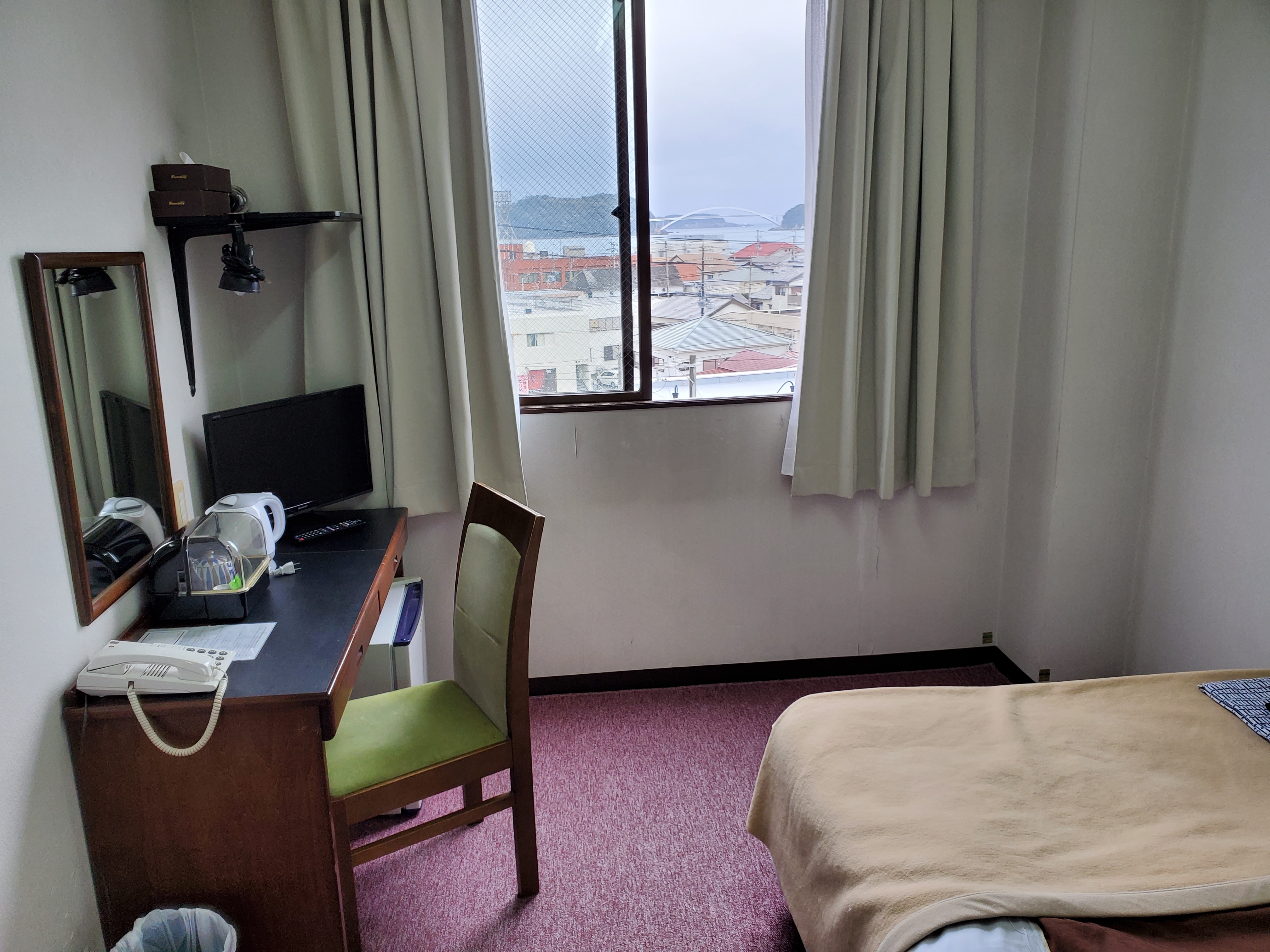 Guest room (photographed in March 2021)