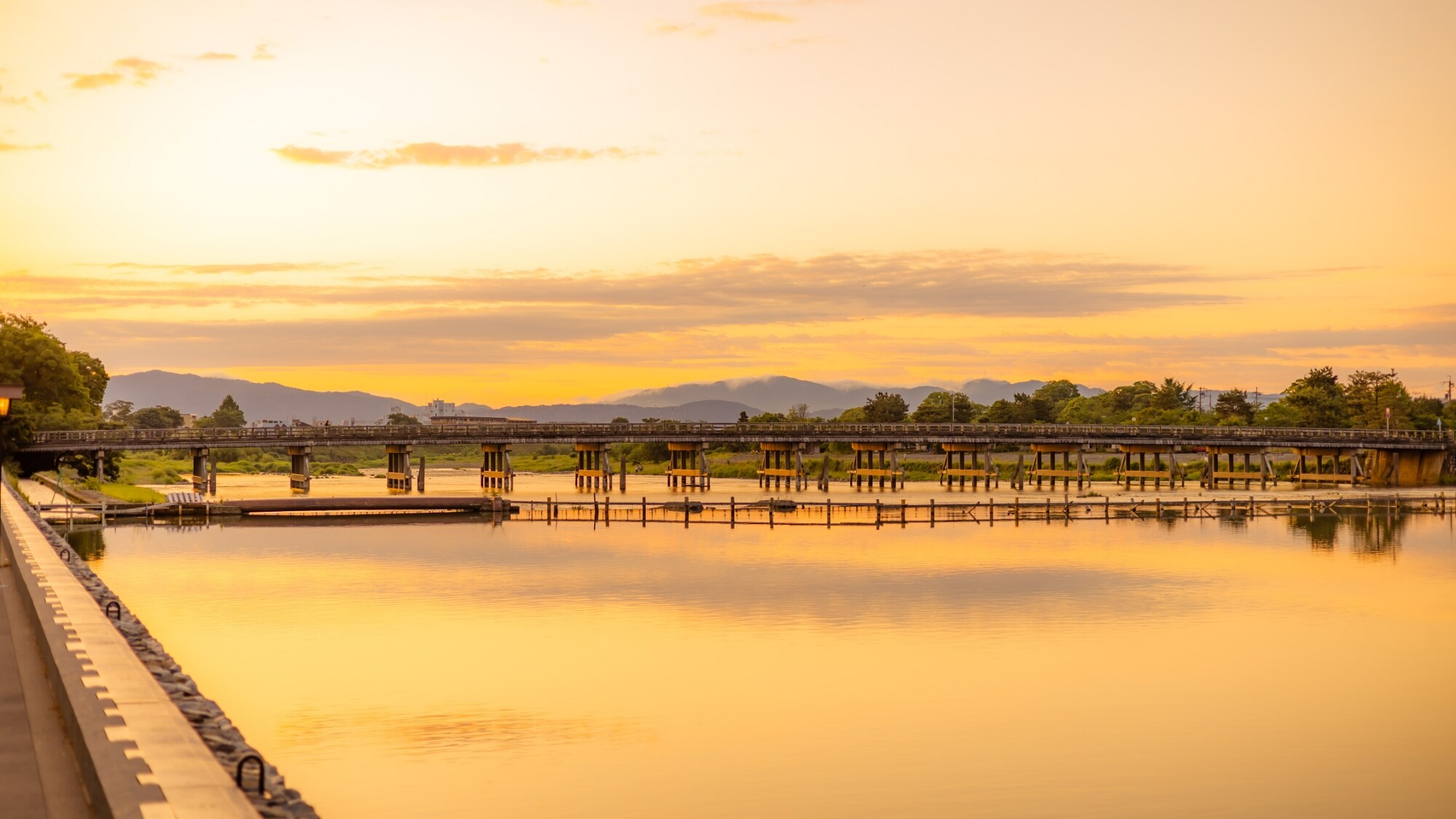 Hướng dẫn khu vực | Hoàng hôn ở cầu Togetsukyo