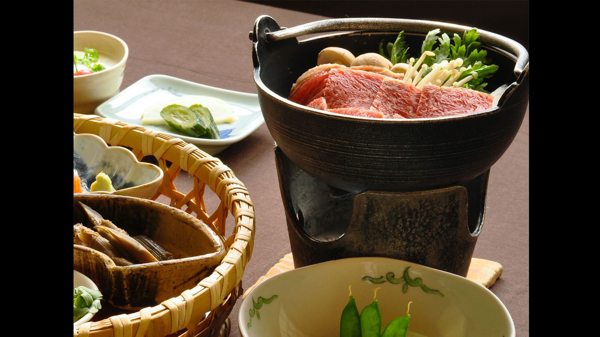 [Dinner example] Iwate shorthorn beef hotpot