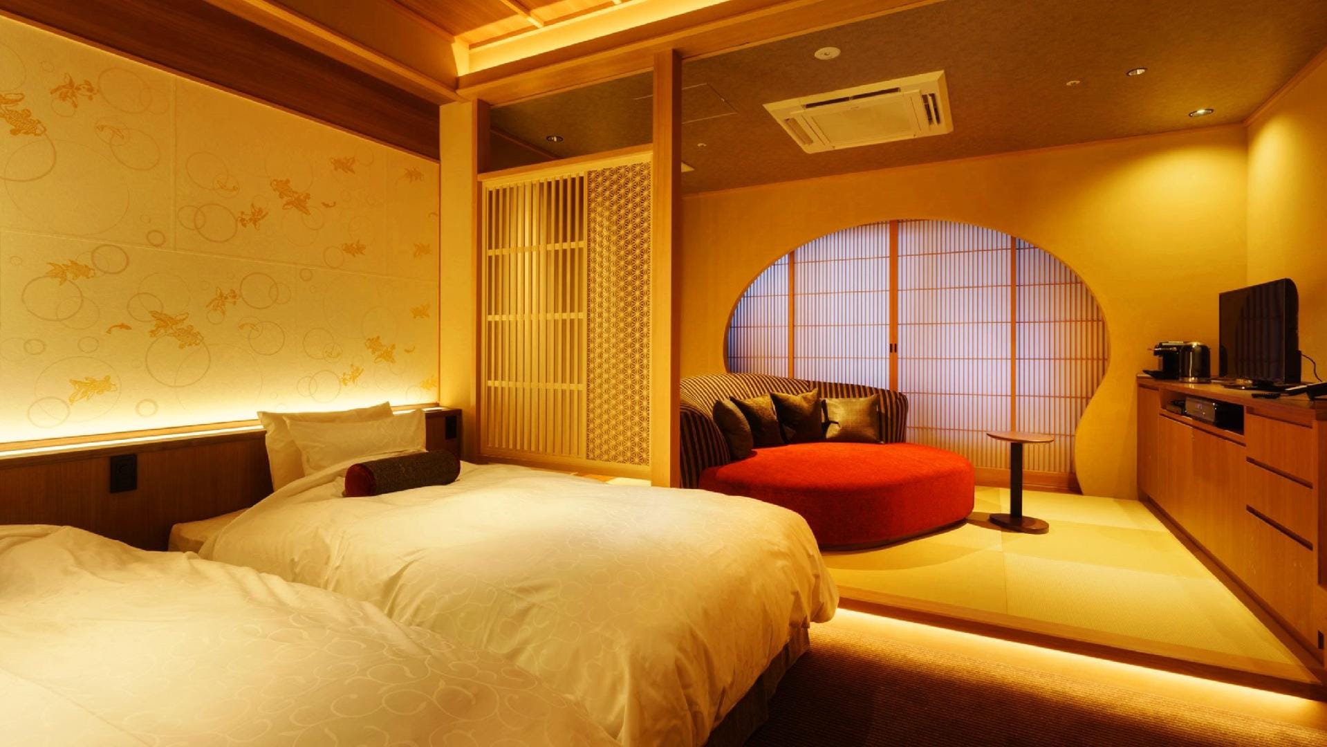 ห้องพักสไตล์ญี่ปุ่นสมัยใหม่แบบ C