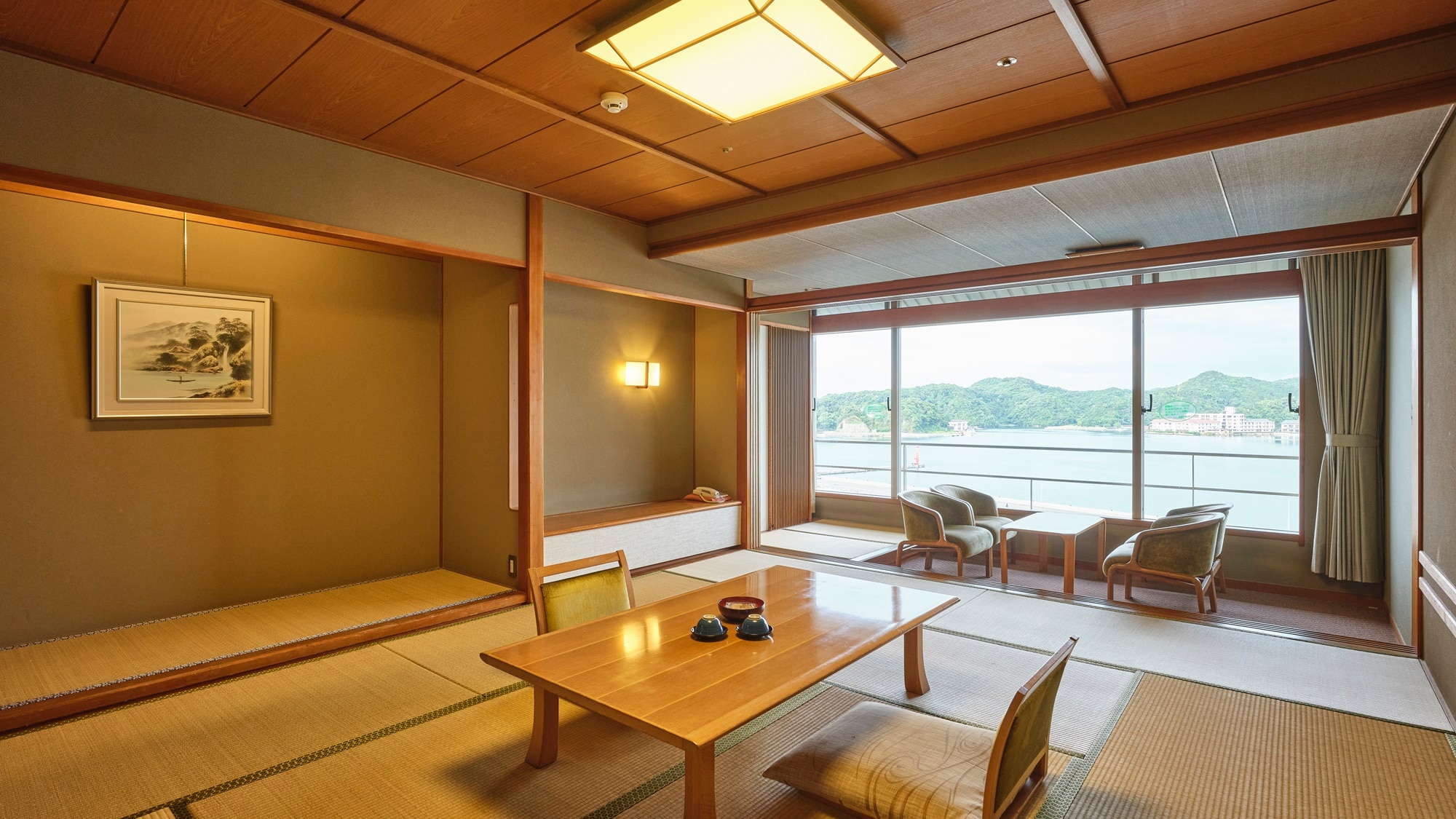 Ruang bergaya Jepang di Nagisa Hall