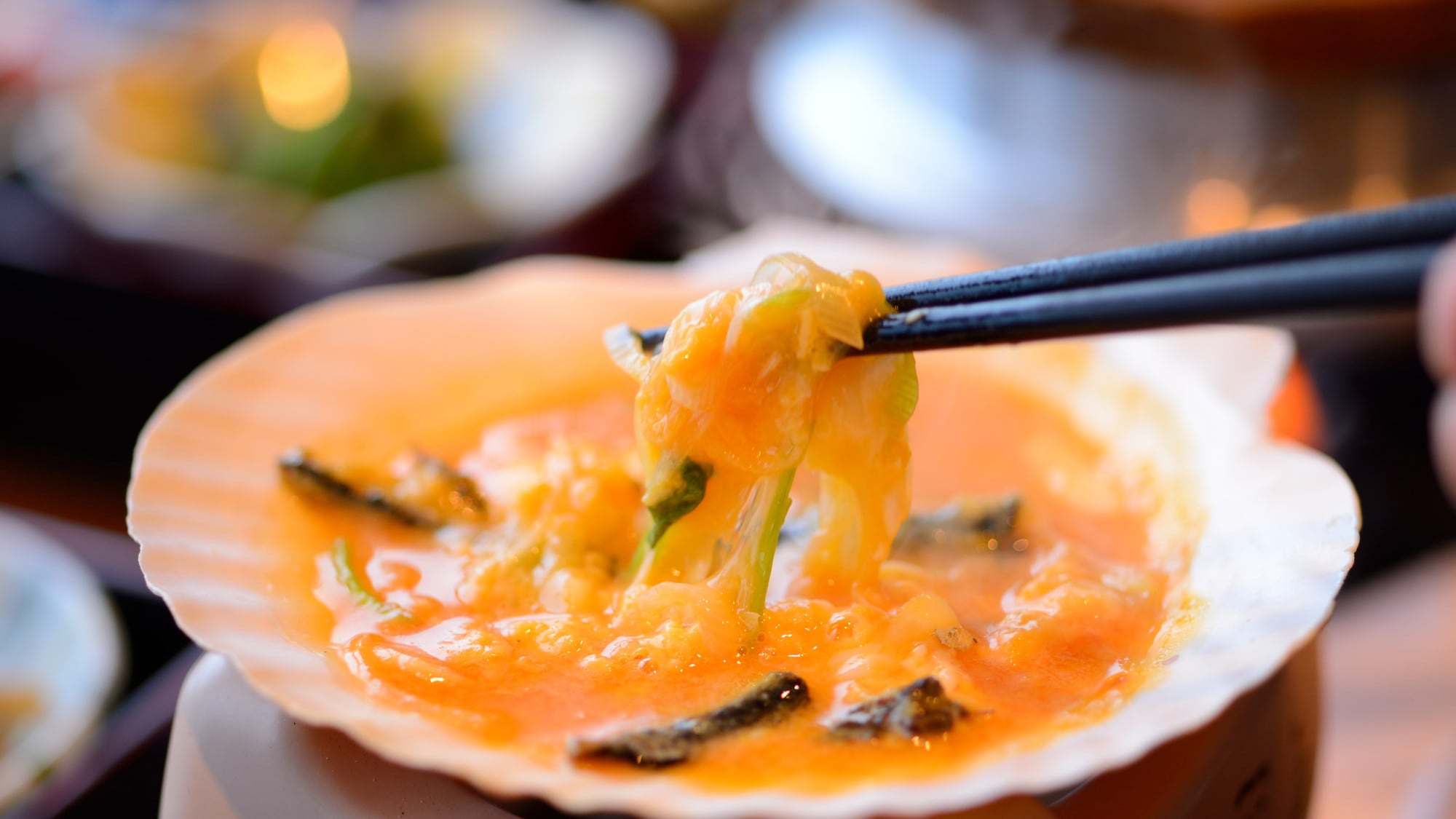 Shell-grilled miso